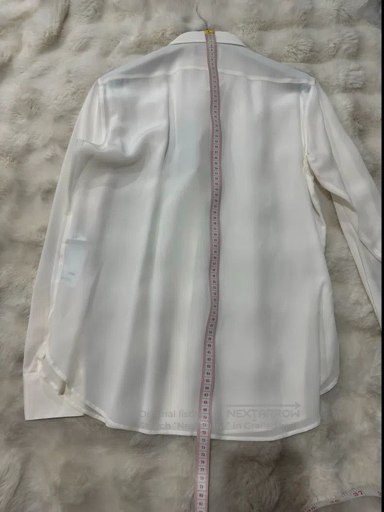 Saint Laurent Paris Saint Laurent Paris Mulberry Silk Shirt Size XS / US 0-2 / IT 36-38 - 7 Thumbnail