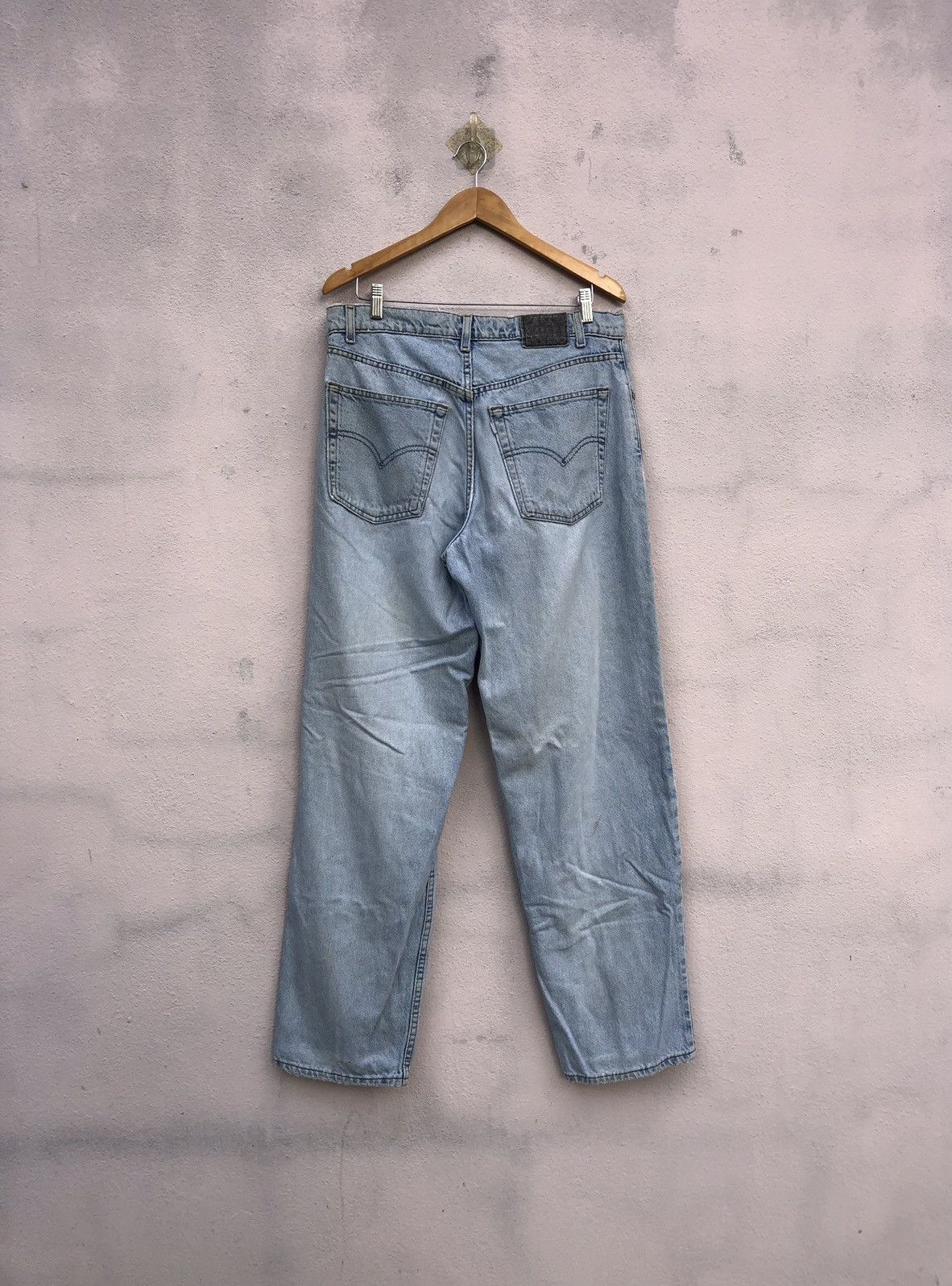 Levi's Levi’s SilverTab Baggy Distressed 90s Style Jeans Size US 33 - 3 Thumbnail