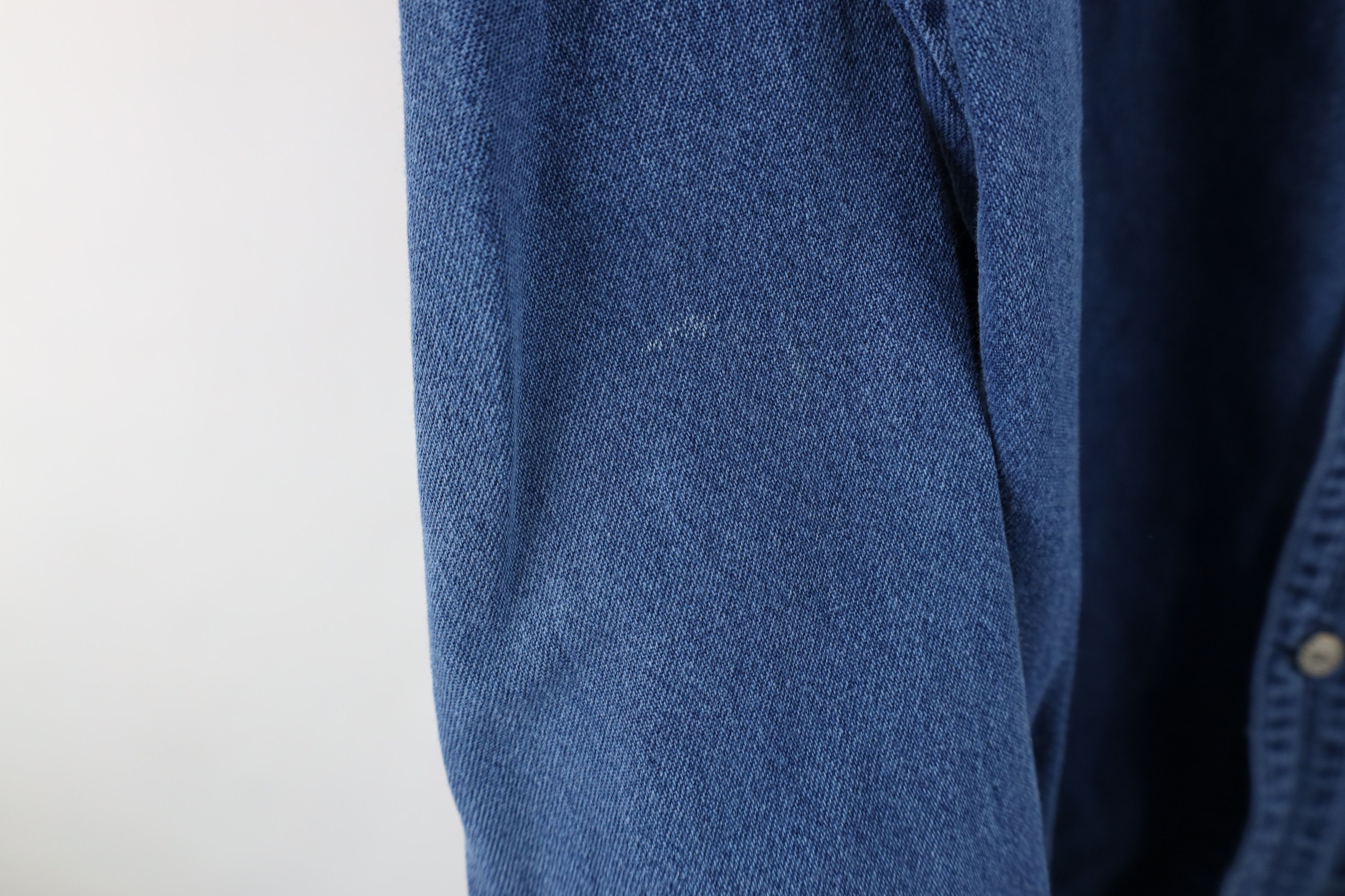 Levi's Vintage 90s Levis Denim Jean Collared Button Shirt Blue Size US M / EU 48-50 / 2 - 8 Thumbnail