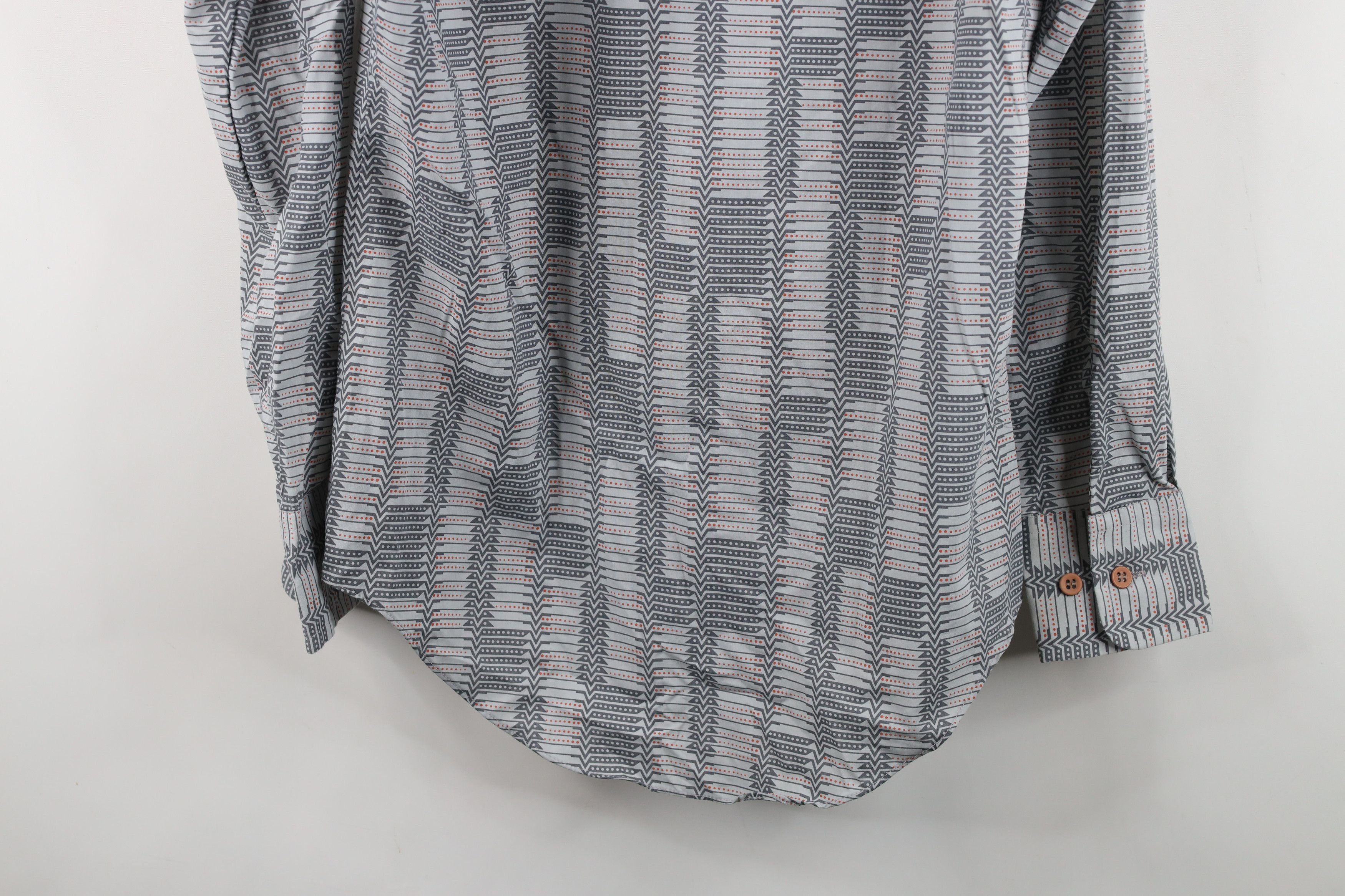 Vintage Vintage 70s Streetwear Geometric Disco Collared Button Shirt Size US M / EU 48-50 / 2 - 13 Thumbnail