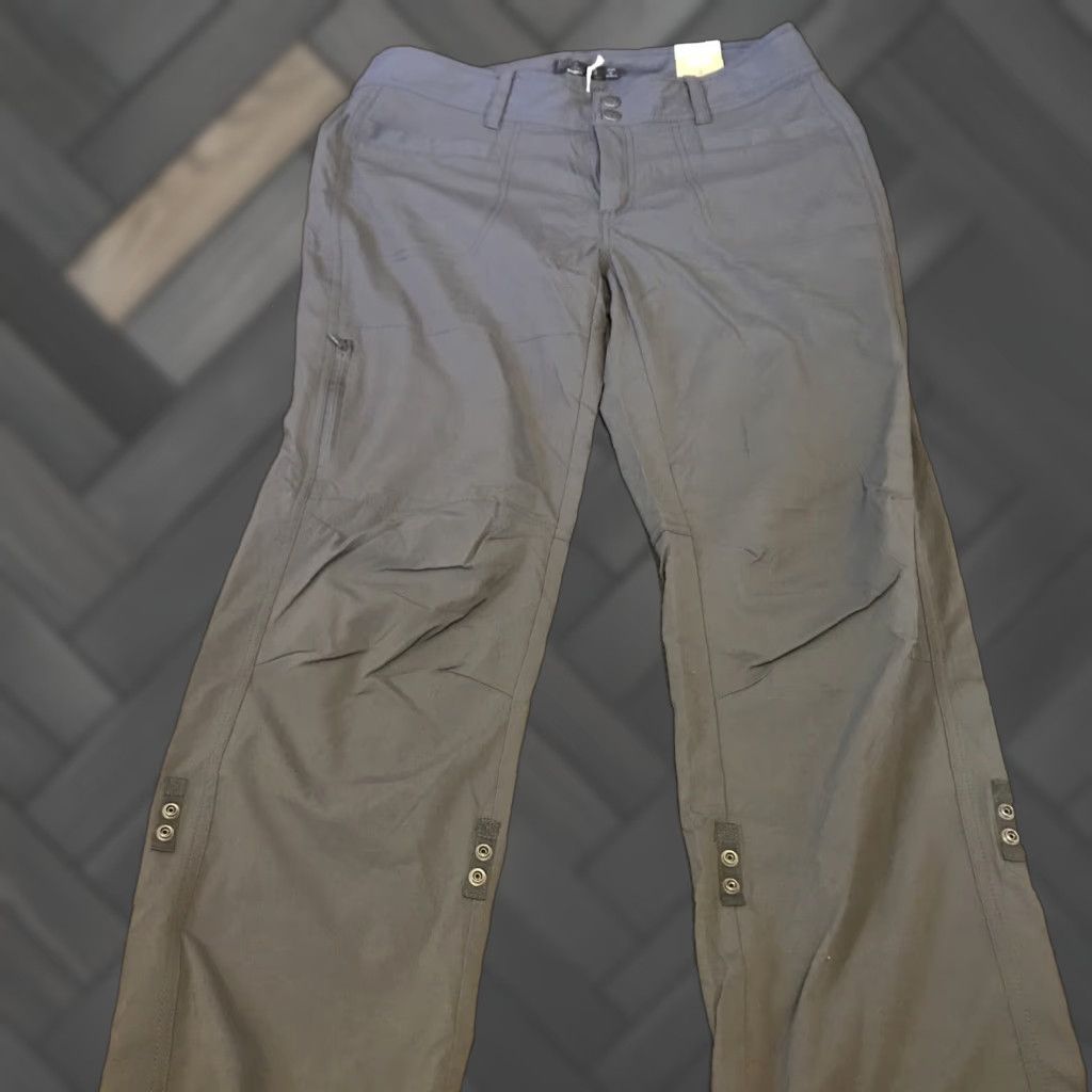 Prana prAna Women’s Pant Hiking Pants 12 Gray Keeley Pant Regular (Bootcut) Stretch N N? Size 34" / US 12 / IT 48 - 1 Thumbnail