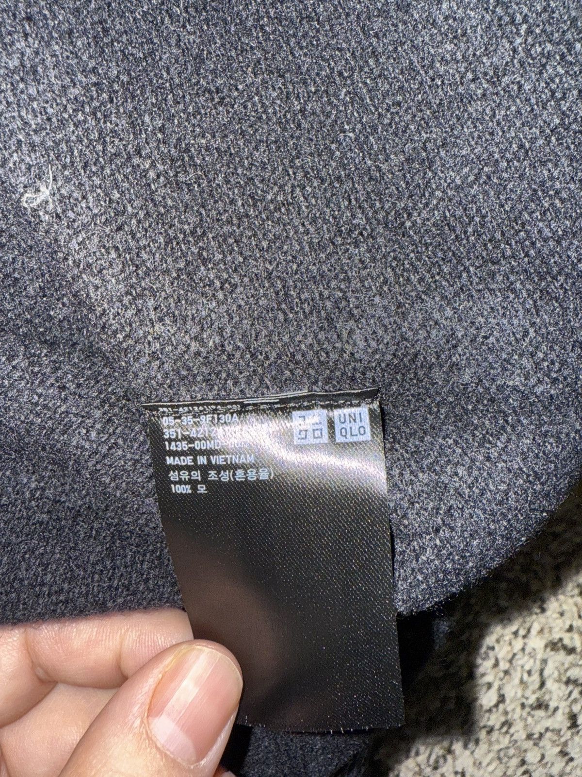 Uniqlo Uniqlo Black Wool Knitwear Size US L / EU 52-54 / 3 - 3 Thumbnail