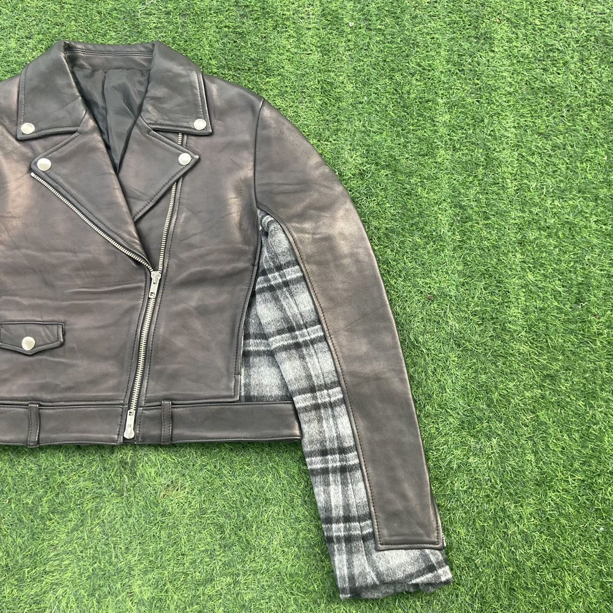 Japanese Brand UNBRANDED DOUBLE COLLAR JACKET Size US XS / EU 42 / 0 - 4 Thumbnail