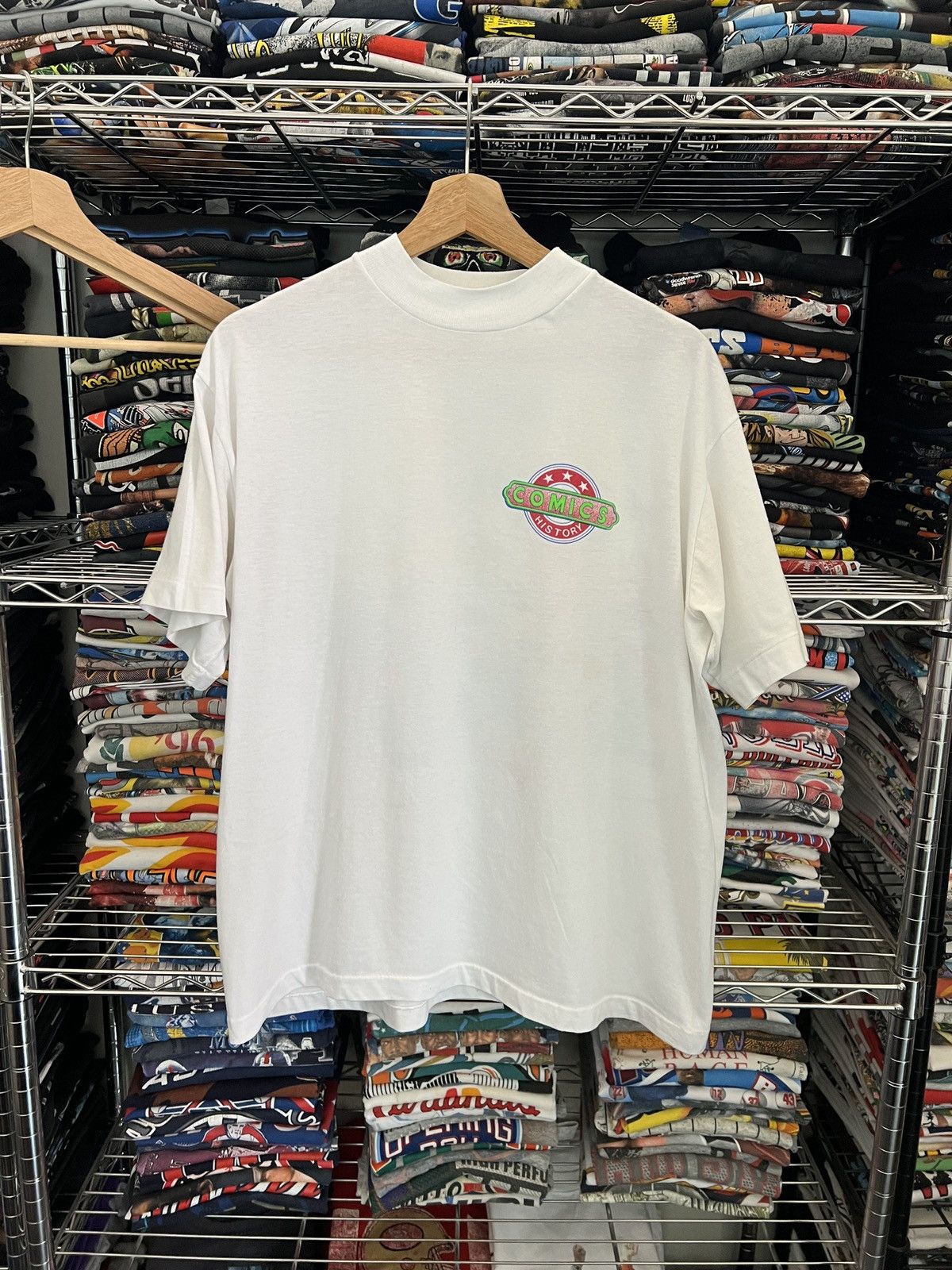 Warner Bros 90s Looney Tunes Ski Bootleg Tee Size US L / EU 52-54 / 3 - 2 Thumbnail