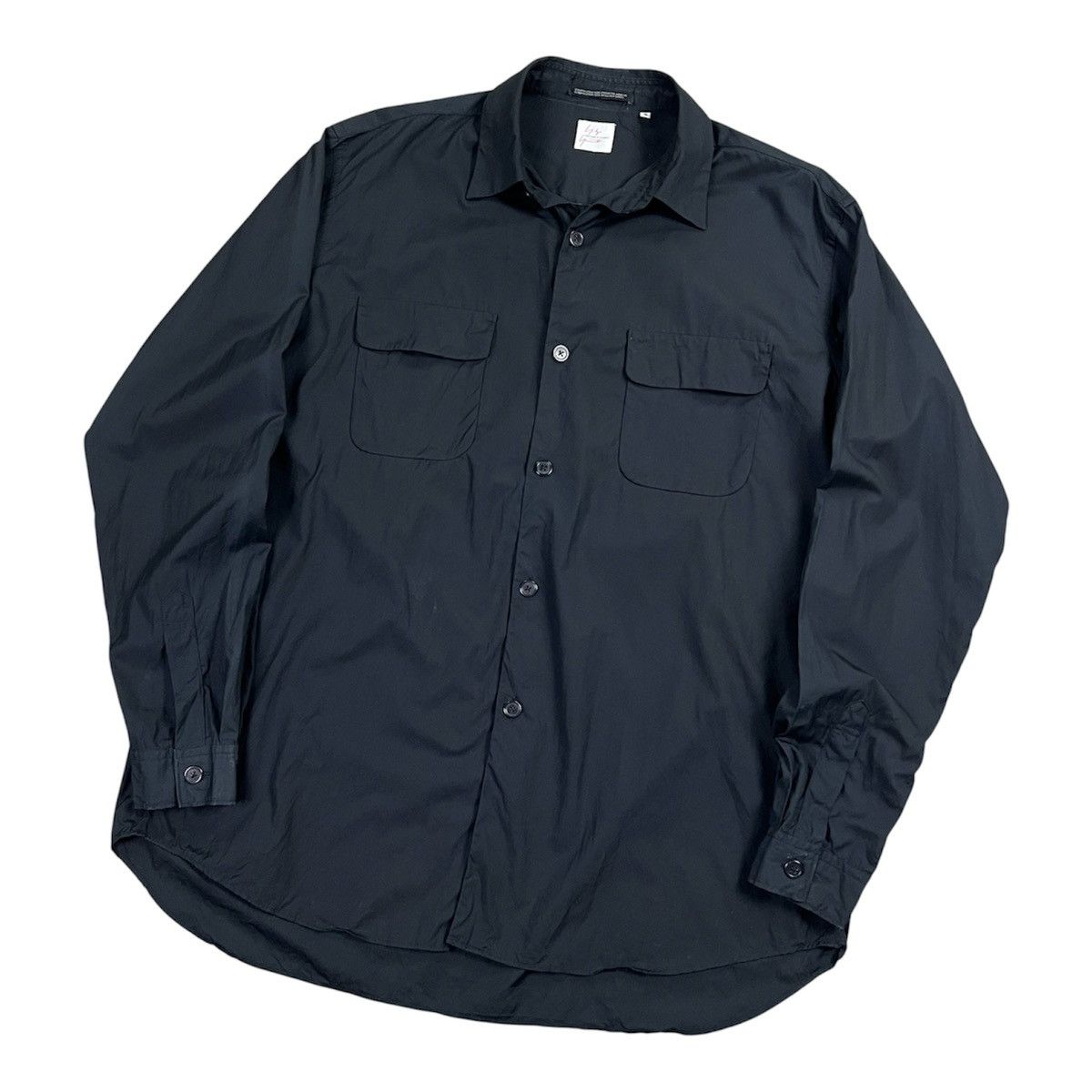 Yohji Yamamoto YYPH Archive Velvet Detail Shirt | Grailed