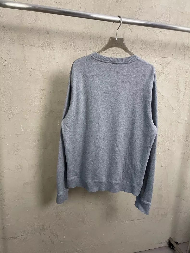 Loewe Loewe Grey embroidered Logo round neck sweater Size XL / US 12-14 / IT 48-50 - 7 Thumbnail