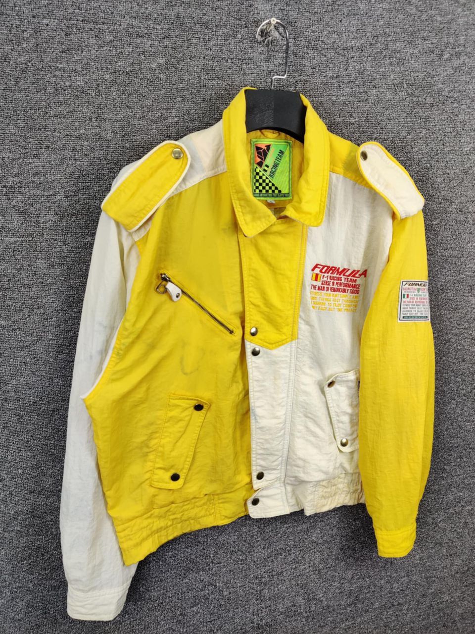 Formula 1 Vintage Formula F-1 Racing Team Bomber Jacket Size US L / EU 52-54 / 3 - 5 Thumbnail