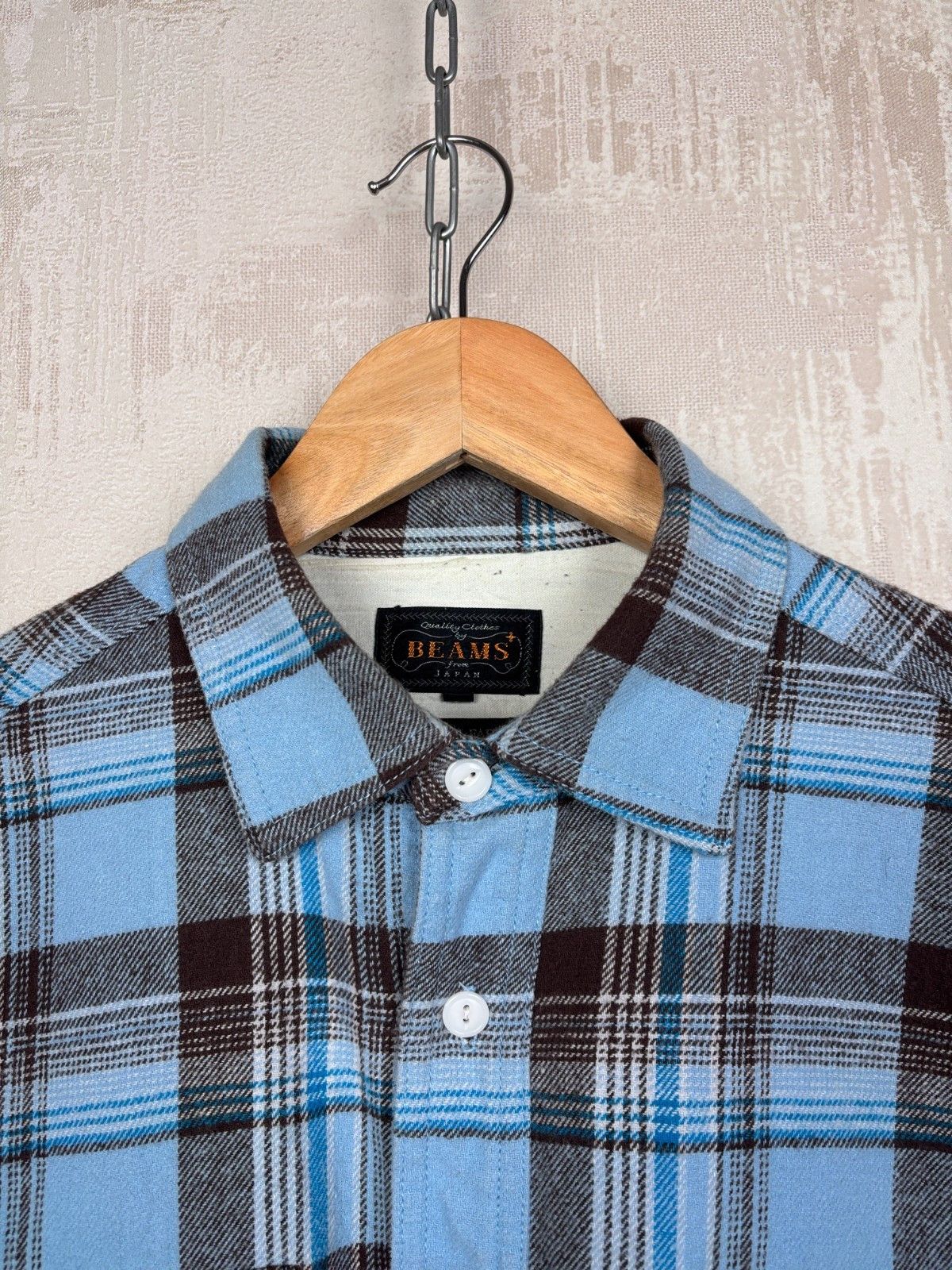 Beams Plus Beams Plus Flannel Shirt Pockets Size fits to M-L Size US M / EU 48-50 / 2 - 8 Thumbnail