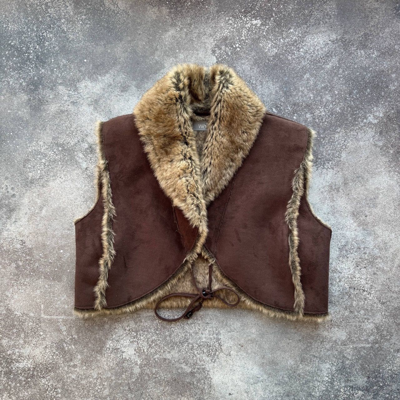 Hysteric Glamour Amazing Vintage Y2K Faux Fur Cropped Vest Size S / US 4 / IT 40 - 1 Thumbnail