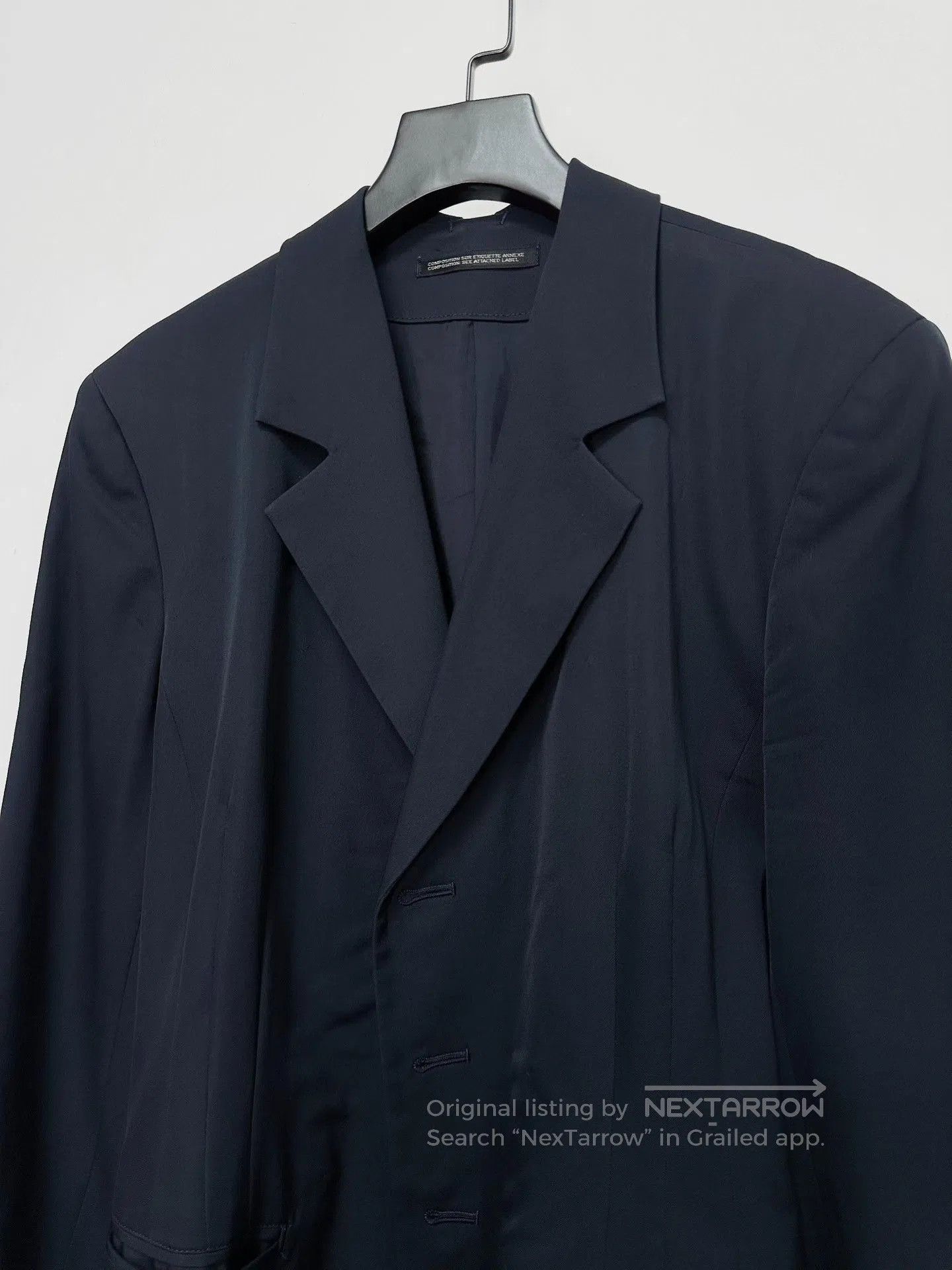 Yohji Yamamoto Yohji Yamamoto 80s Deconstructed Jacket. Size US S / EU 44-46 / 1 - 5 Thumbnail