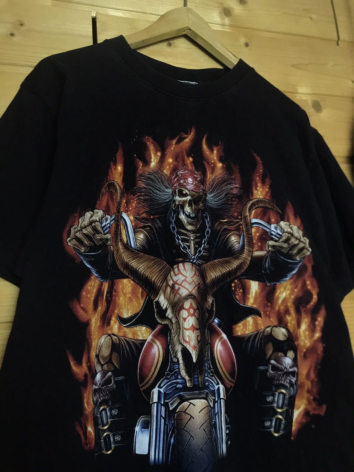 Band Tees Vintage Rock Eagle bike week single stitch t-shirt Size US XL / EU 56 / 4 - 3 Thumbnail