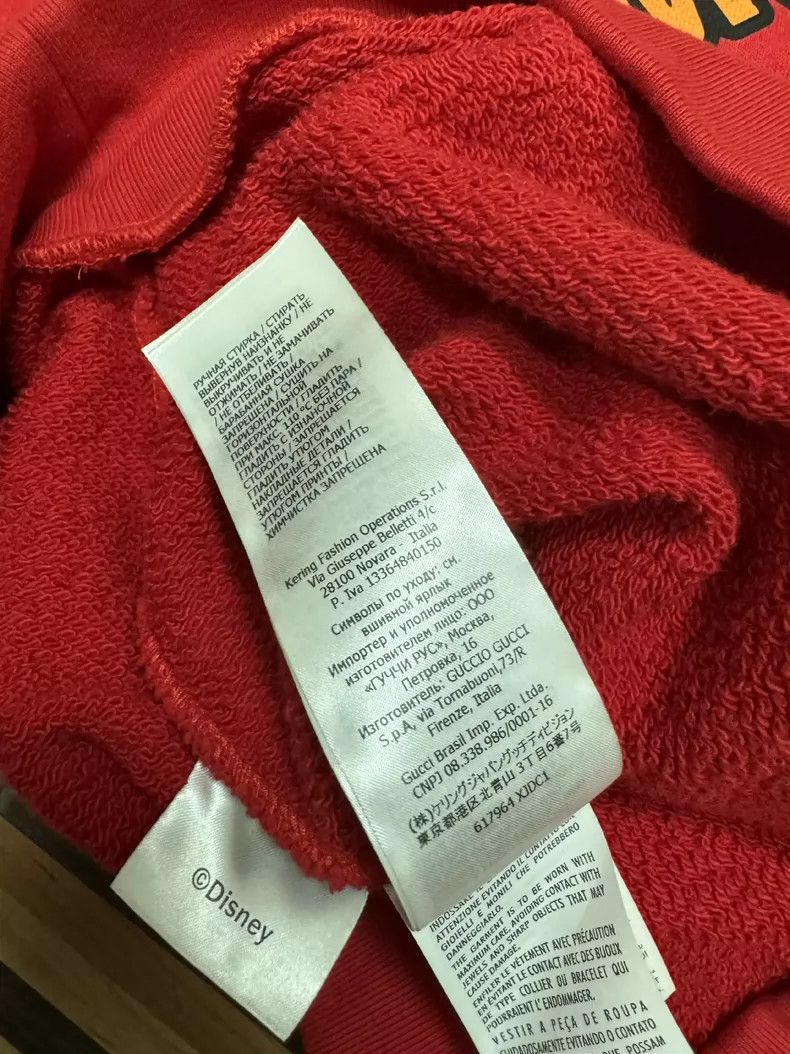 Gucci Gucci Disney co-branded sweatshirt 2502-Nextarrow Size US S / EU 44-46 / 1 - 8 Thumbnail