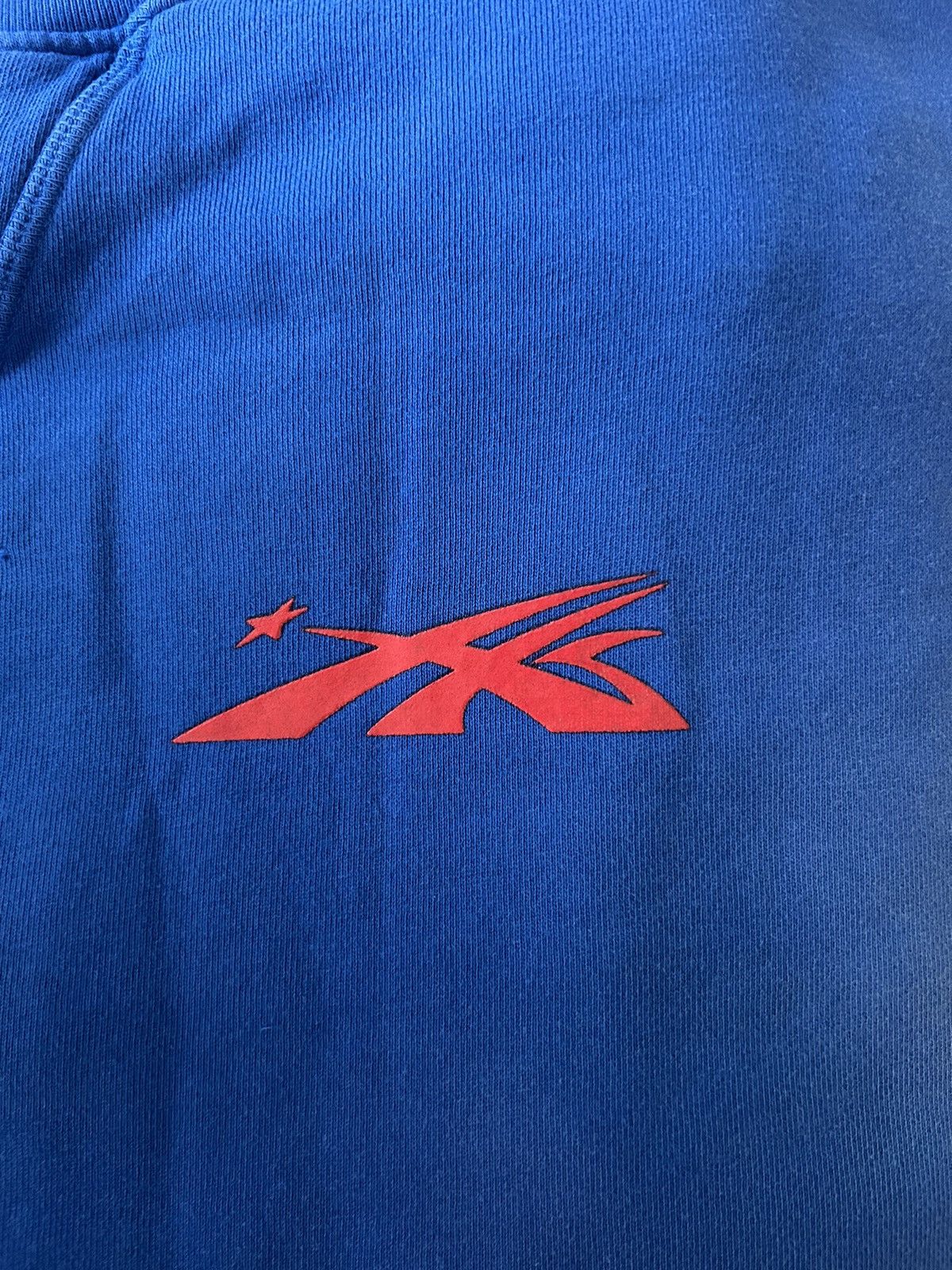 HELLSTAR Size M / Medium Hellstar Blue Flame Sports Crewneck | Grailed