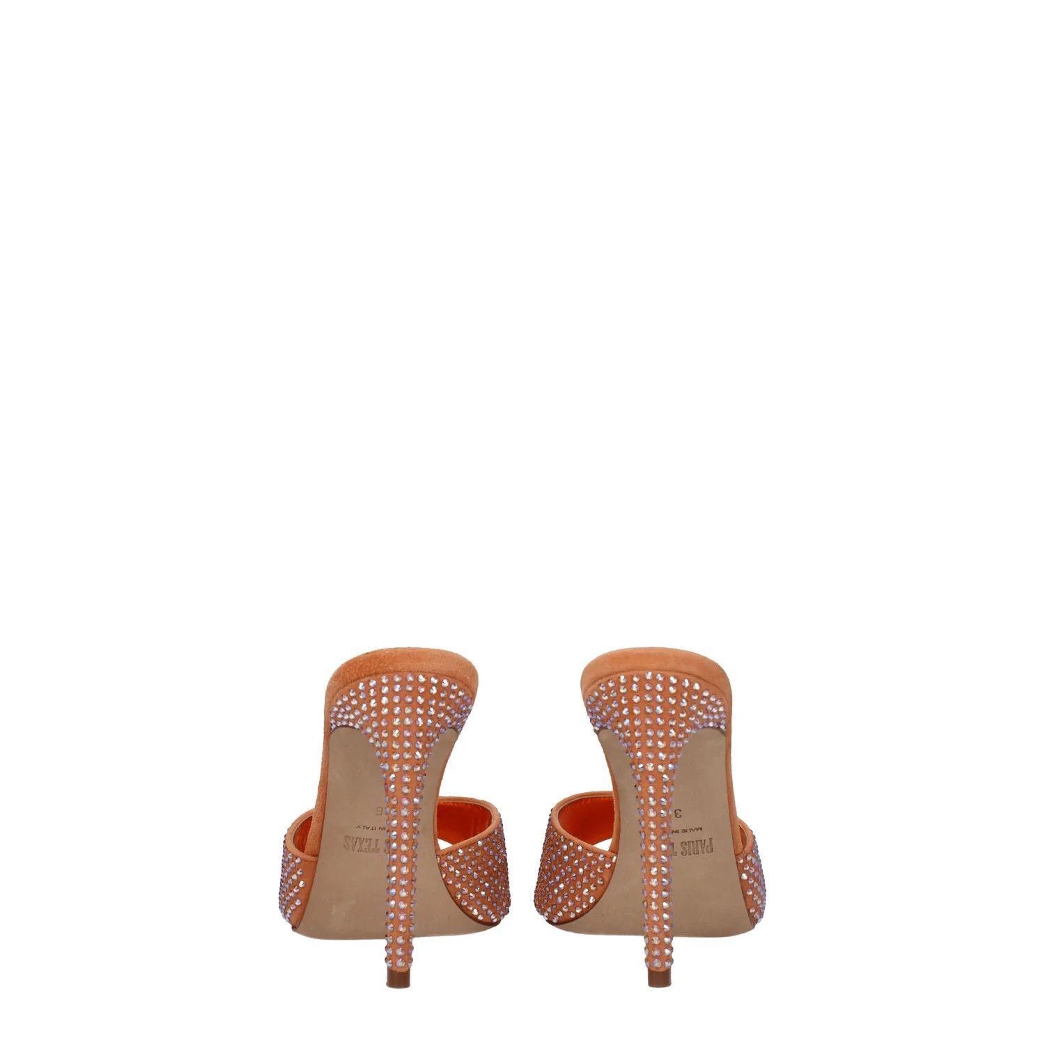 Paris Texas ob1o1e1124 Suede Sandals in Orange Size US 8 / IT 38 - 5 Thumbnail