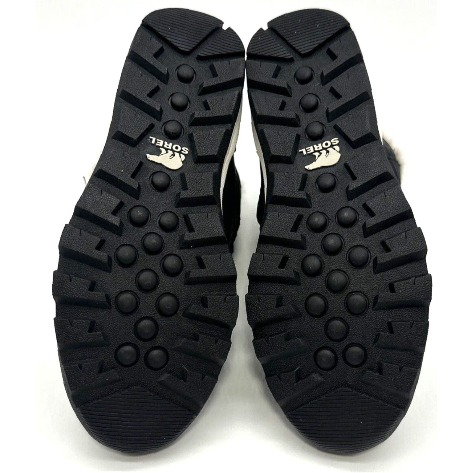 SOREL Sorel Whitney Boots Womens 4 Black Short Lace Snow Faux Fur Lined Bootie Winter Women Adjustable Lined Shoes Size 27" / US 4 / IT 40 - 5 Thumbnail