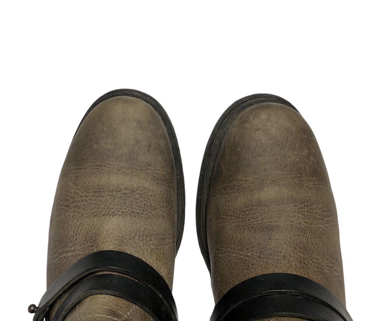 Dirk Bikkembergs Dirk Bikkembergs Lace Trough Heel Hole leather boots Size US 8 / IT 38 - 6 Thumbnail