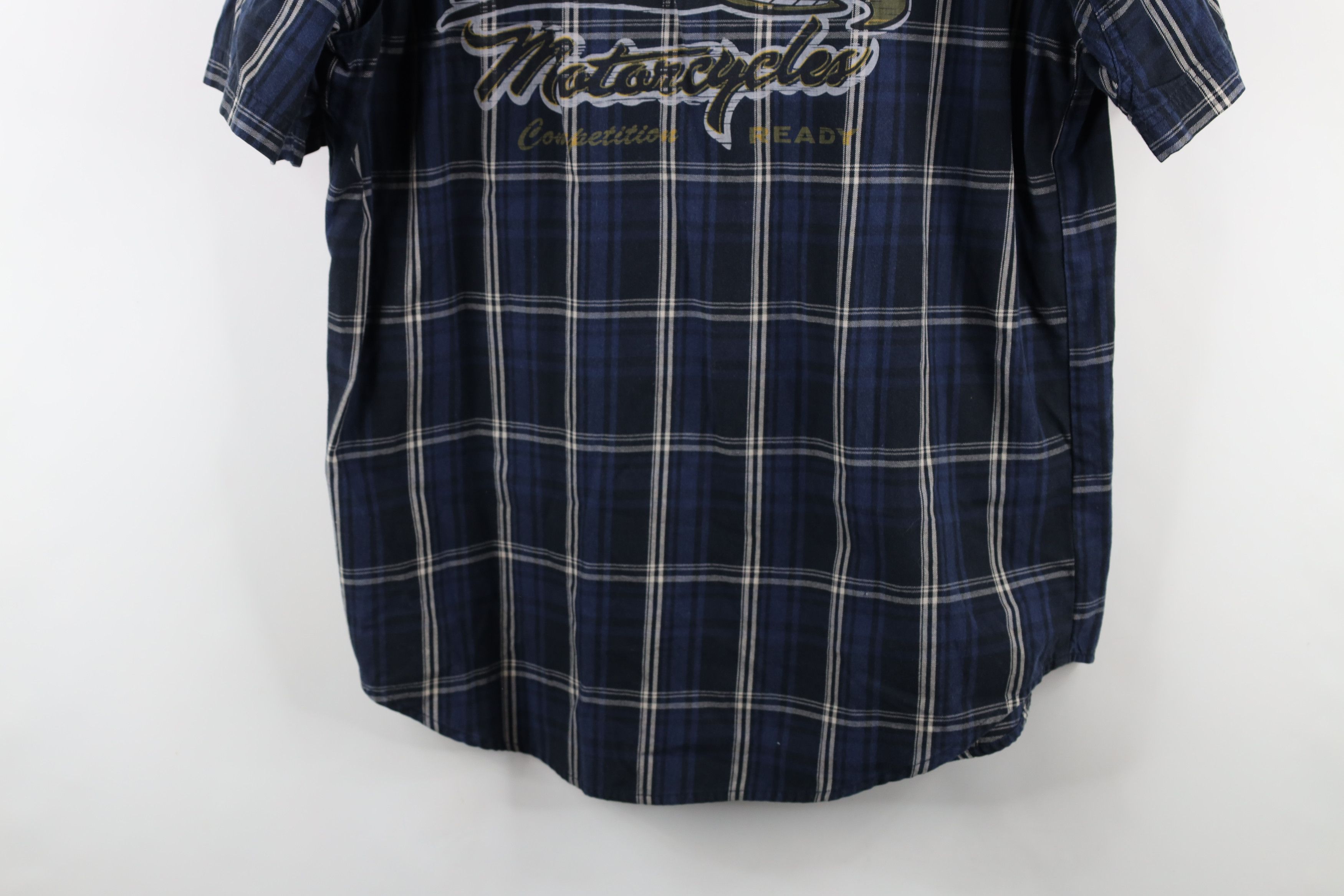 Harley Davidson × Vintage Vintage Y2K Harley Davidson Spell Short Sleeve Button Shirt Size US L / EU 52-54 / 3 - 12 Thumbnail