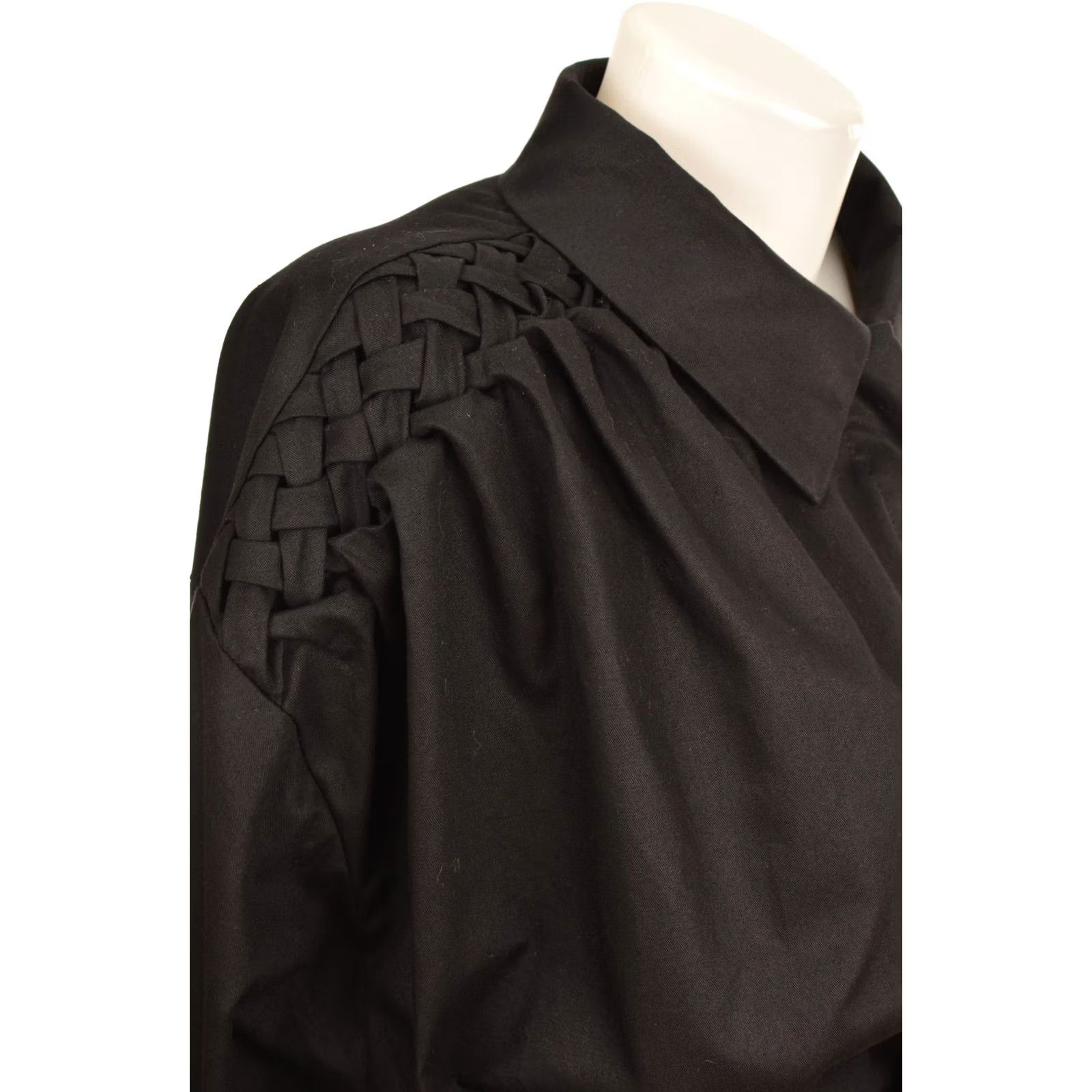 Vintage Armargentum Joella Coat Jacket Women XS? US 12 Black Armargentum Joella Coat Jacket Women US 12 Black Size XL / US 12-14 / IT 48-50 - 5 Thumbnail