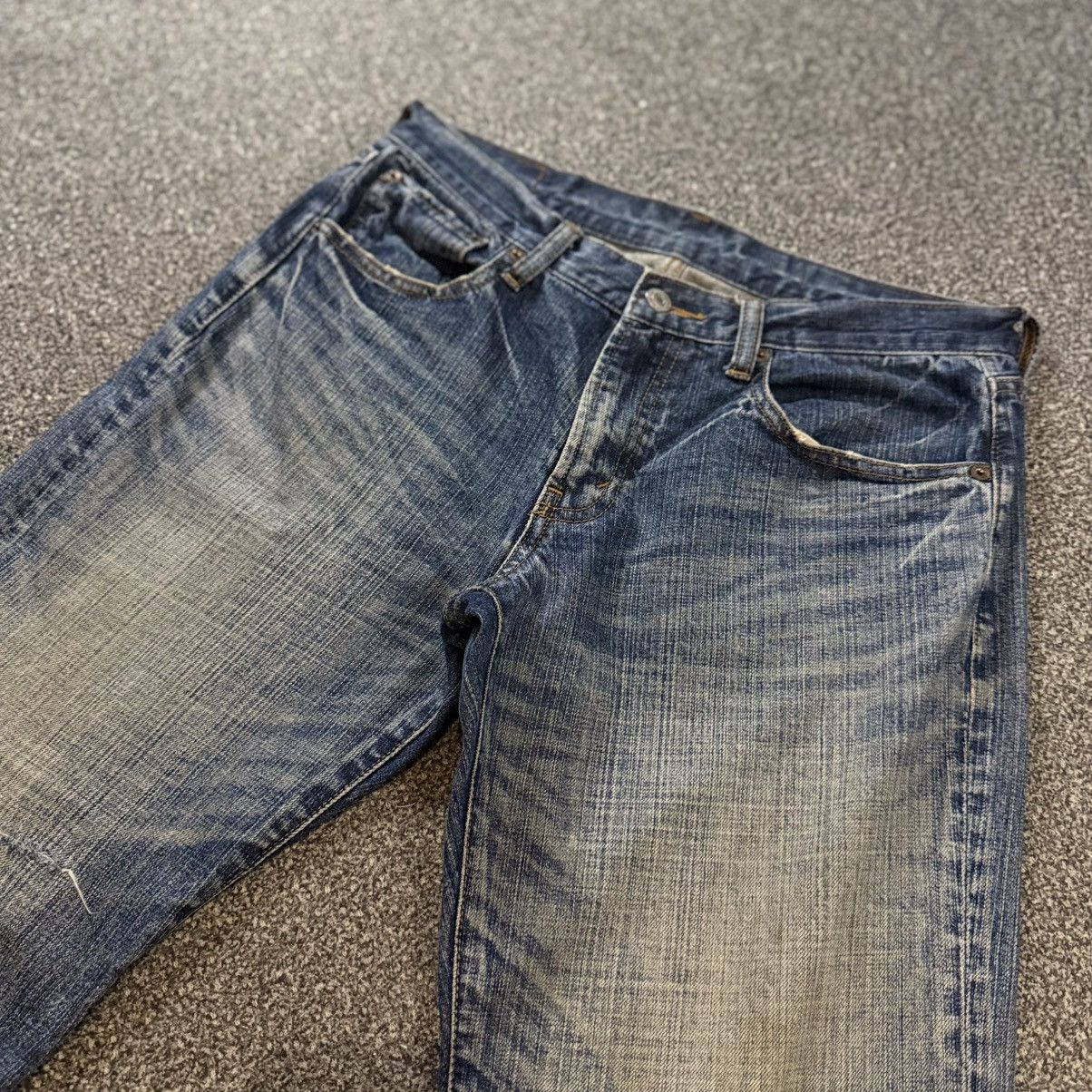 Japanese Brand Vintage Bobson Crackwash Distressed Faded Aging Denim Size US 31 - 3 Thumbnail