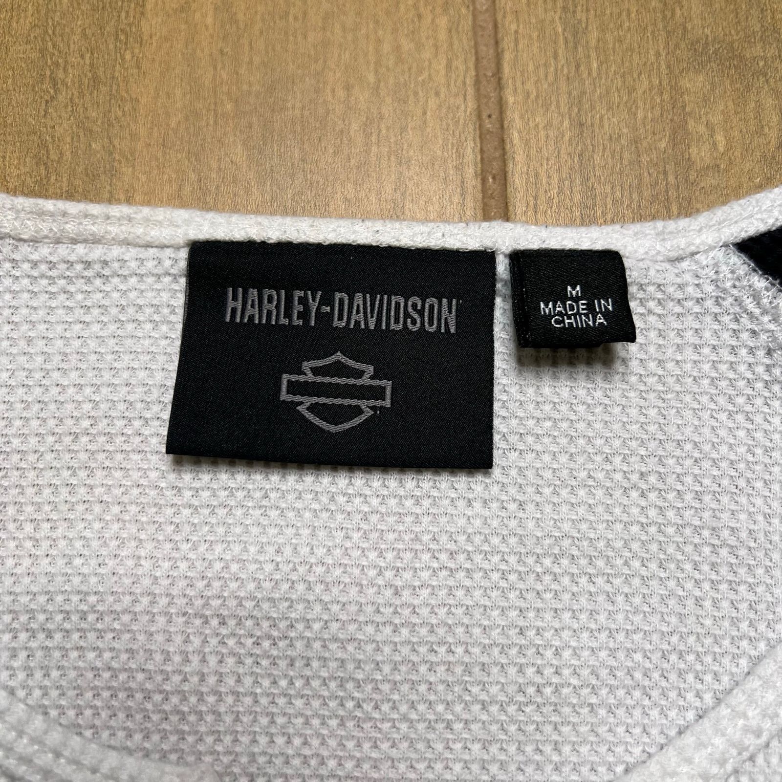 Harley Davidson Y2K Harley-Davidson Notch NeckThermal Shirt Medium biker Size M / US 6-8 / IT 42-44 - 5 Thumbnail