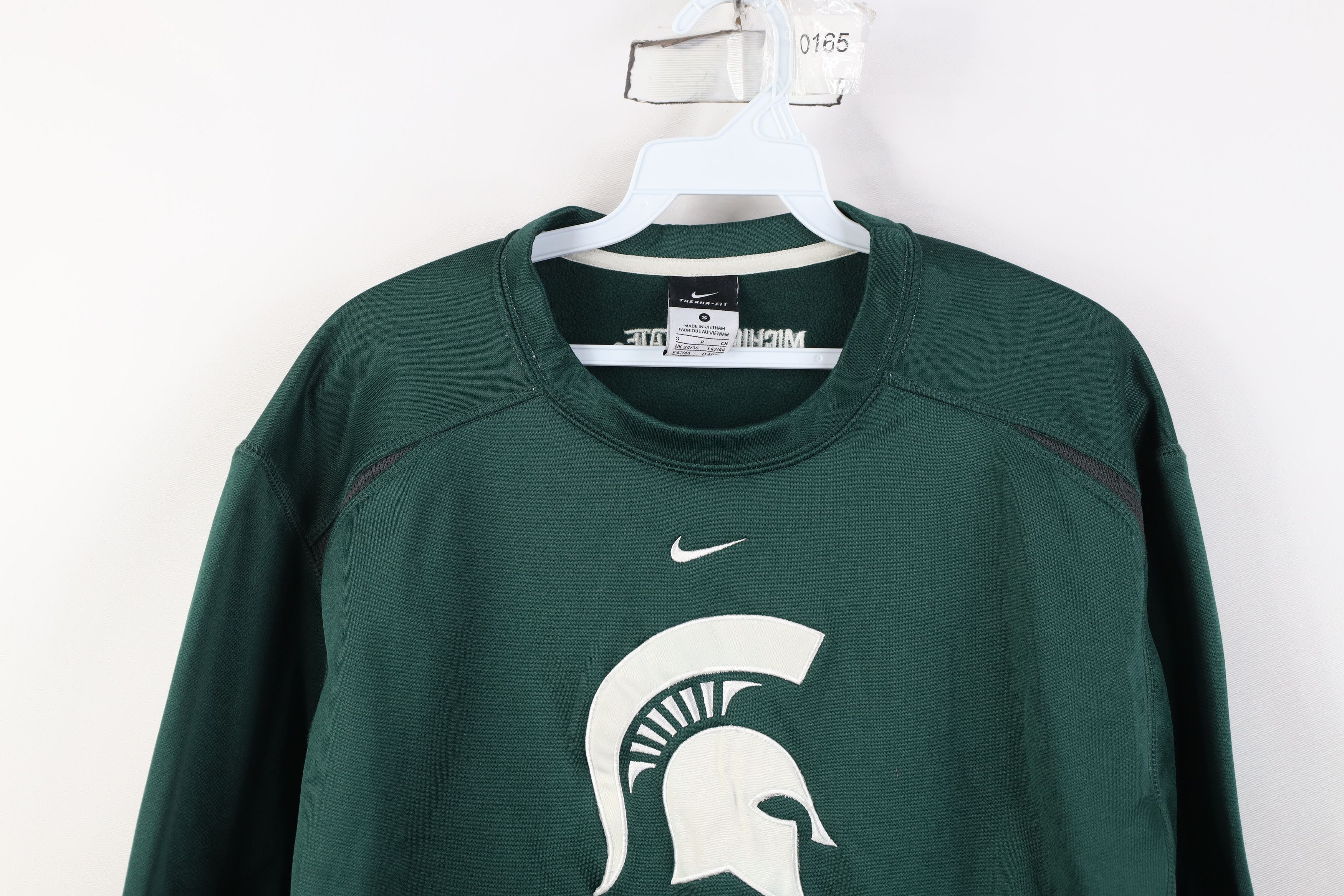 Nike Nike Center Swoosh Michigan State University Sweatshirt Size US S / EU 44-46 / 1 - 2 Thumbnail