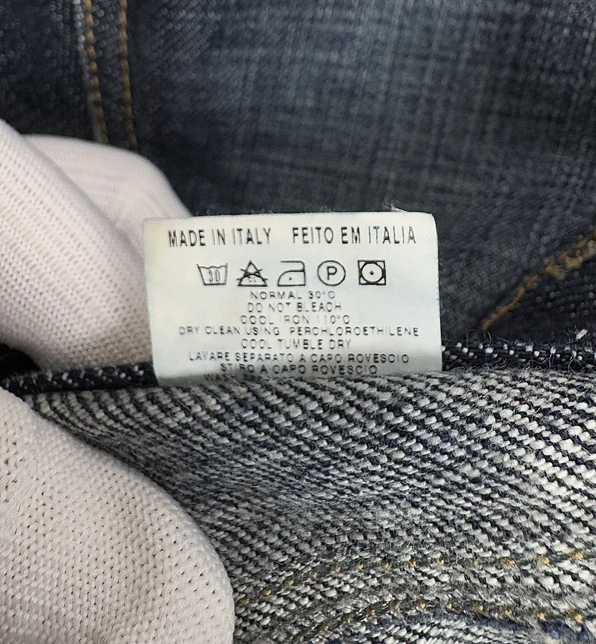 Moschino × Vintage Moschino Vintage Jeans Flared 90s size 34 Size 25" / US 0 / IT 36 - 14 Thumbnail