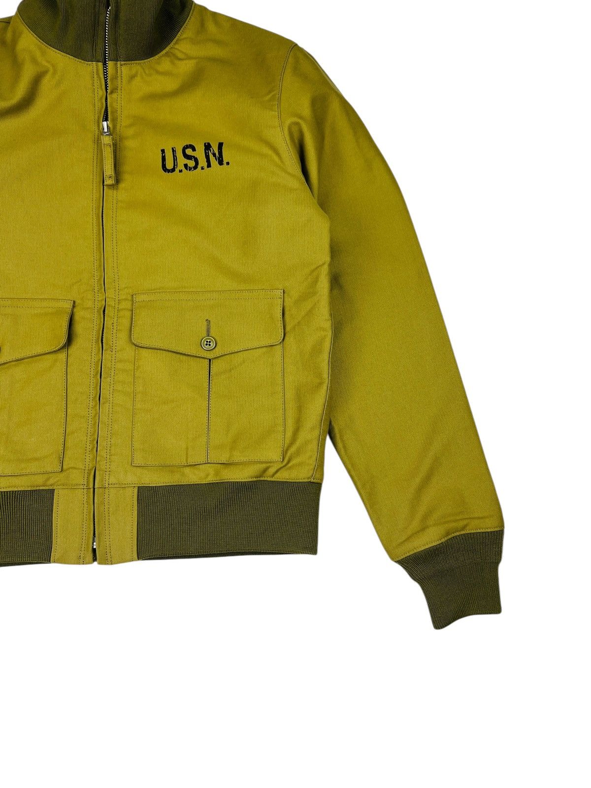Japanese Brand × Vintage jacket usn Size US S / EU 44-46 / 1 - 5 Thumbnail