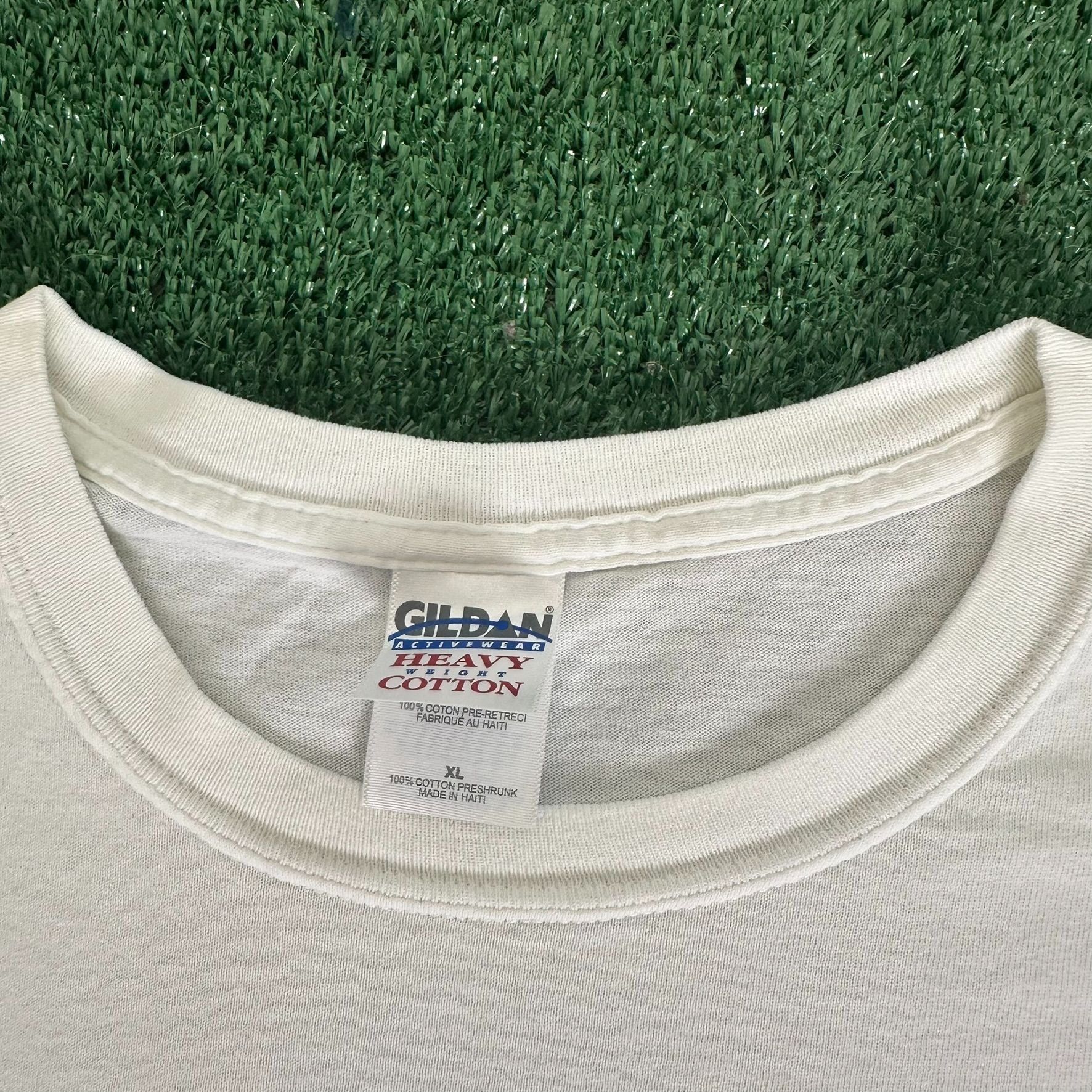 Budweiser Vintage Y2K Budweiser T-Shirt White Beer Crown Logo Tee Size US XL / EU 56 / 4 - 3 Thumbnail