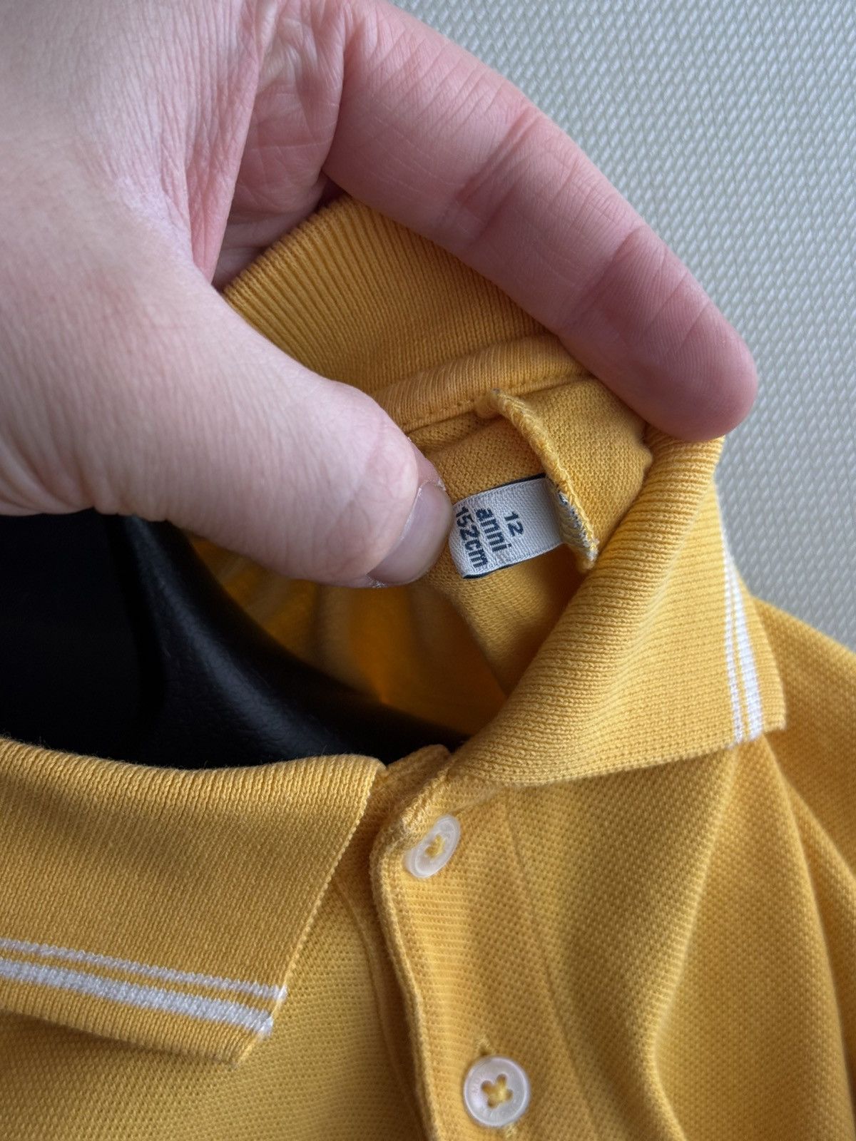 Moncler Moncler Women’s Yellow Polo Long Sleeve T-Shirt Size XS / US 0-2 / IT 36-38 - 5 Thumbnail