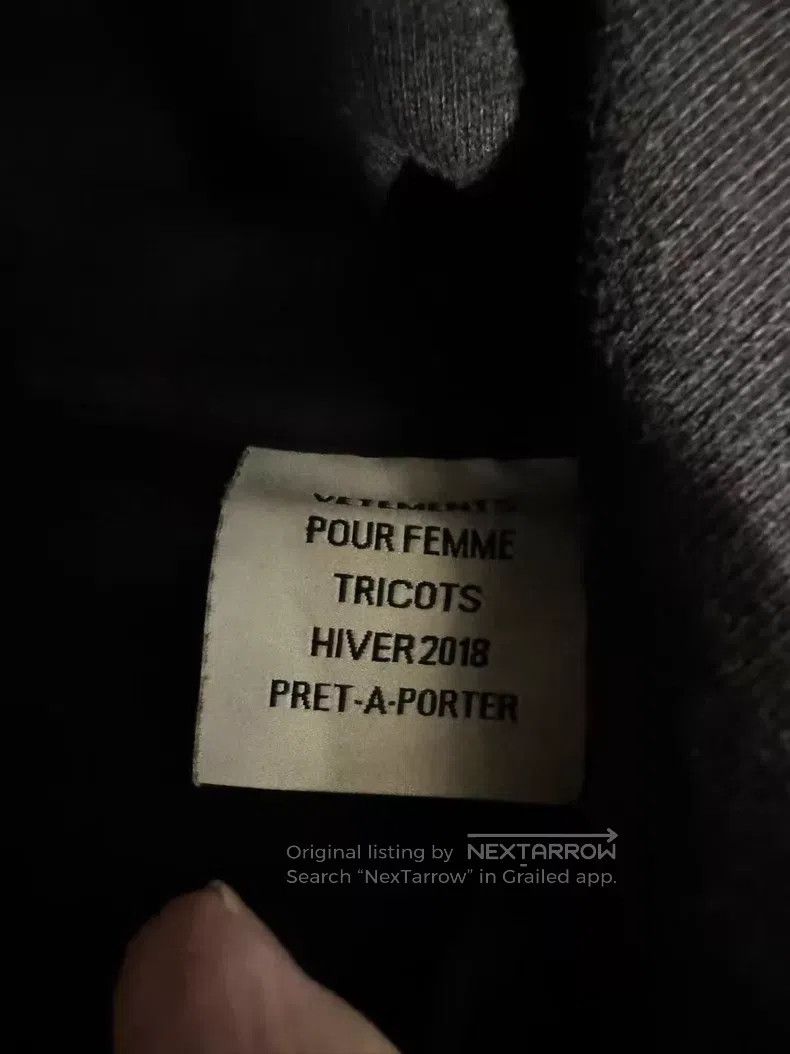 Vetements VETEMENTS Thick Blood Droplet Hoodie Size US XS / EU 42 / 0 - 3 Thumbnail