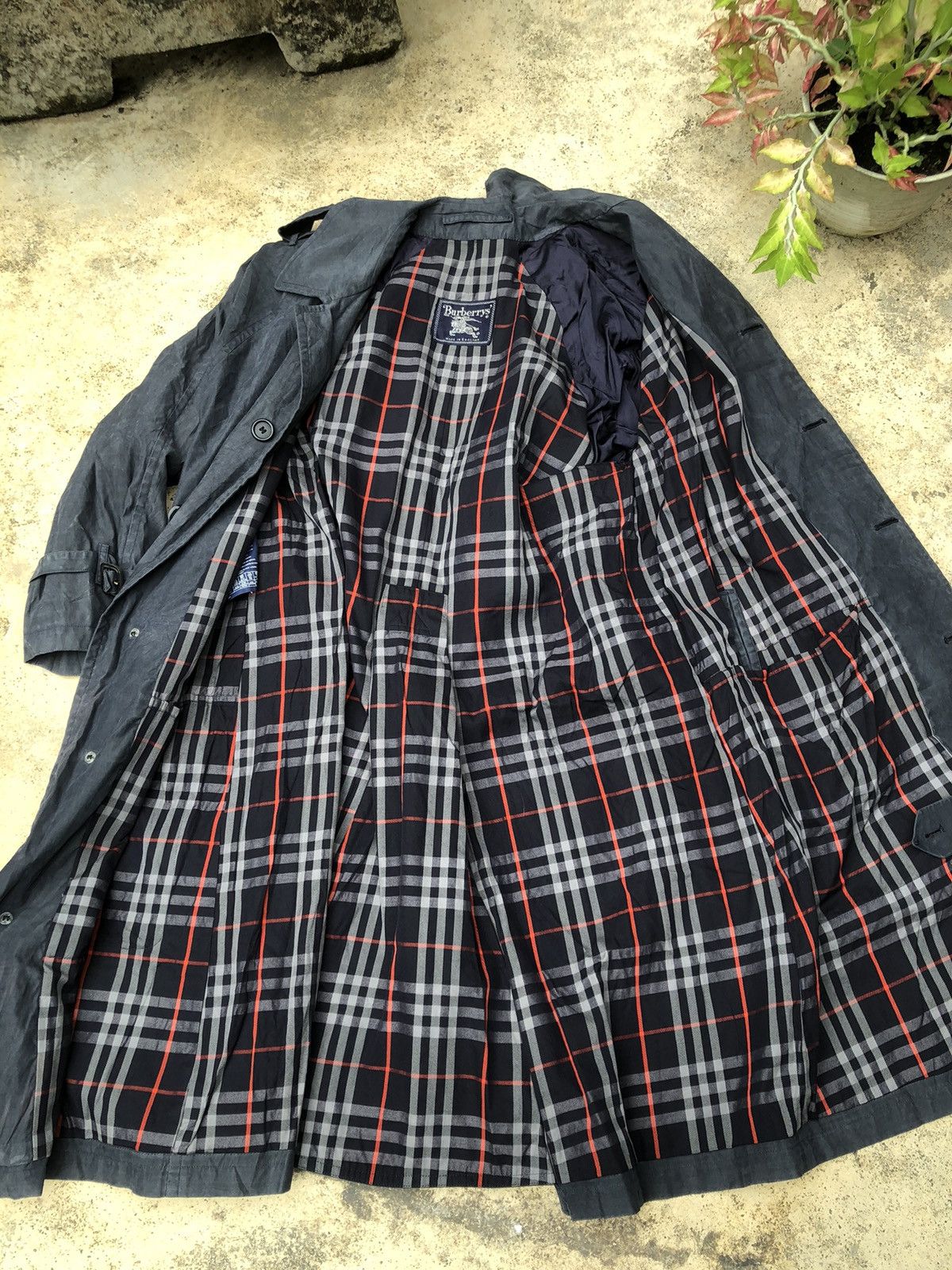 Burberry Burberry Nova Check Trenchcoat Size L / US 10 / IT 46 - 7 Thumbnail