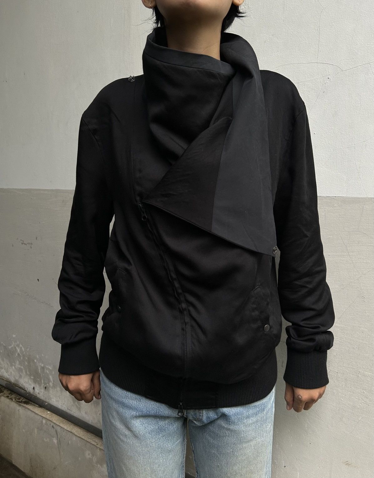 14th Addiction 2000s The Twelve Drape neck Asymmetric Jacket Size US M / EU 48-50 / 2 - 11 Thumbnail