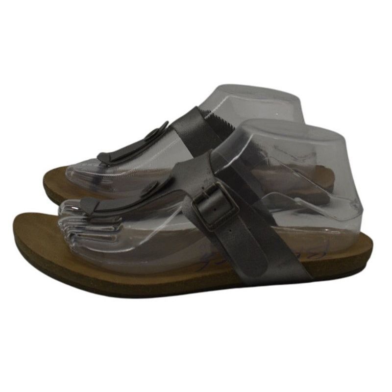 Other Blowfish Sandals Silver Metallic Thong Buckle Casual 8.5 Size US 8.5 / IT 38.5 - 1 Thumbnail