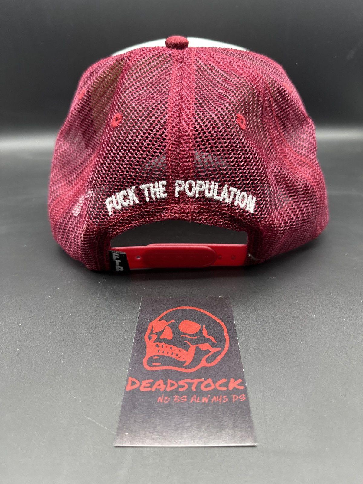 Fuck The Population FTP Kcuf Hat Size ONE SIZE - 2 Thumbnail