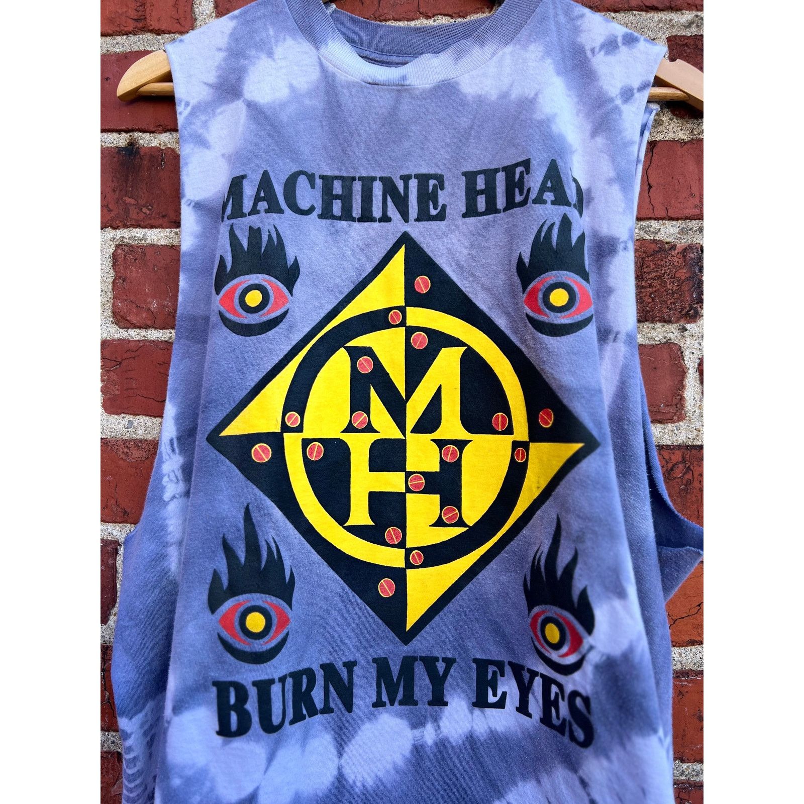 Band Tees 1994 Vintage Machine Head Burn My Eyes Tank Size XL Size US XL / EU 56 / 4 - 3 Thumbnail