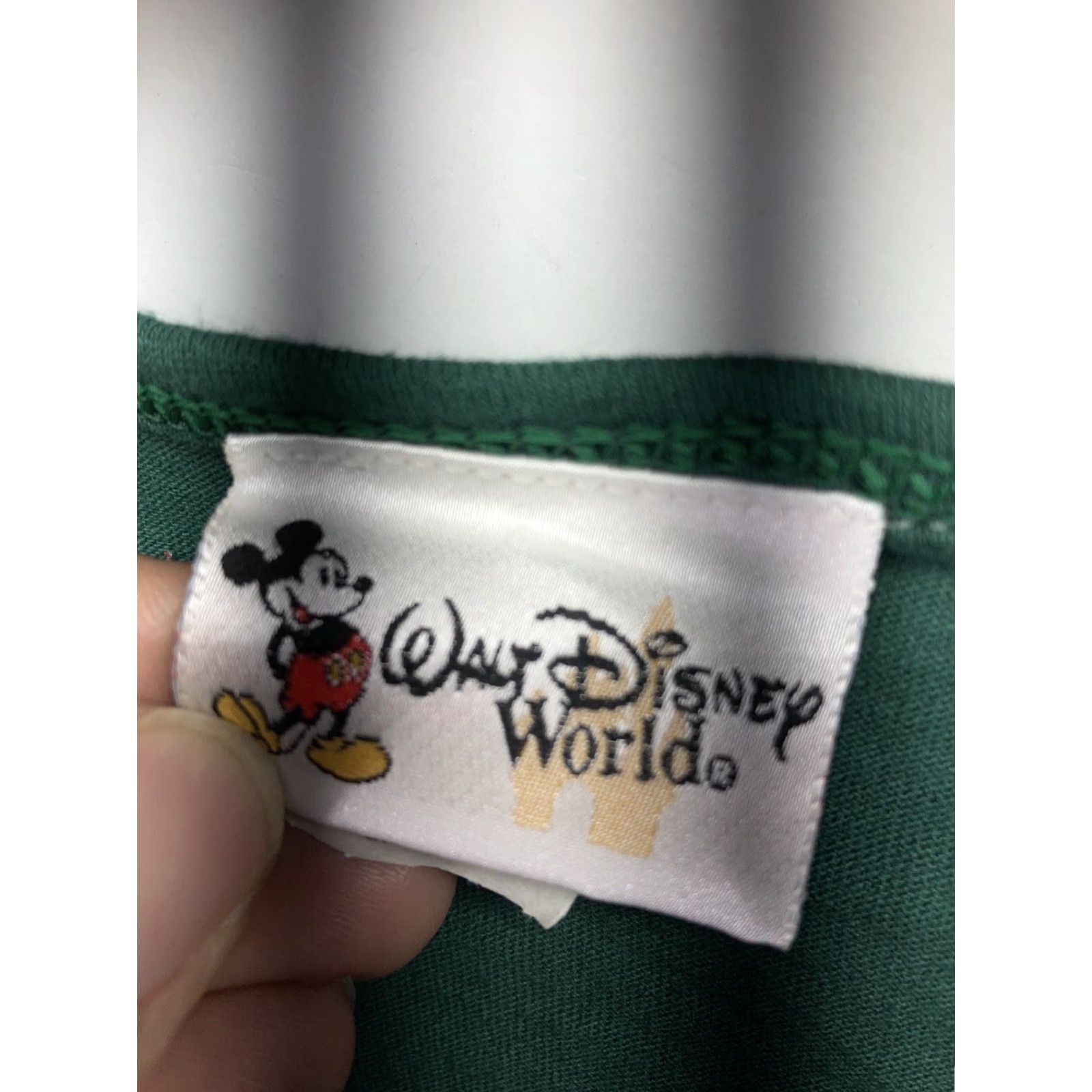 Disney VINTAGE Walt Disney World Sleep Shirt Women OSFA Green Mickey Mouse NWOT NOS Shirts Size ONE SIZE - 7 Thumbnail