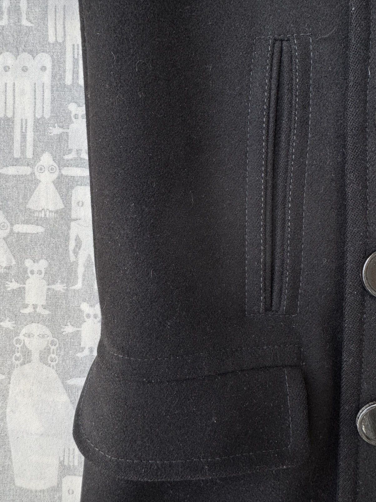 Dior Dior Homme AW06 12 Button Double Breasted Wool Cashmere Coat Size US M / EU 48-50 / 2 - 5 Thumbnail