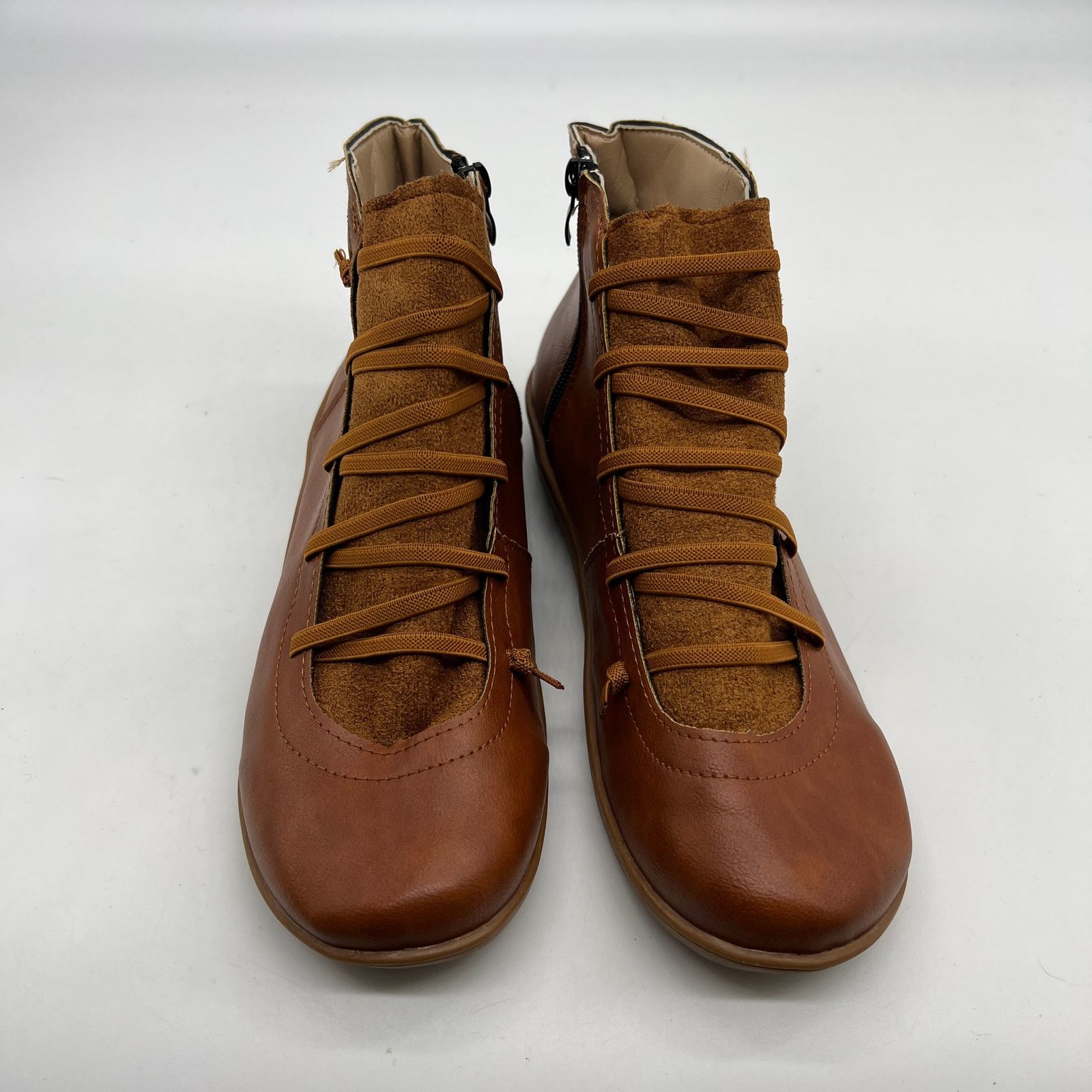 Other Ankle Boots Round Toe Casual Comfortable Lightweight Sid Size US 9 / IT 39 - 3 Thumbnail