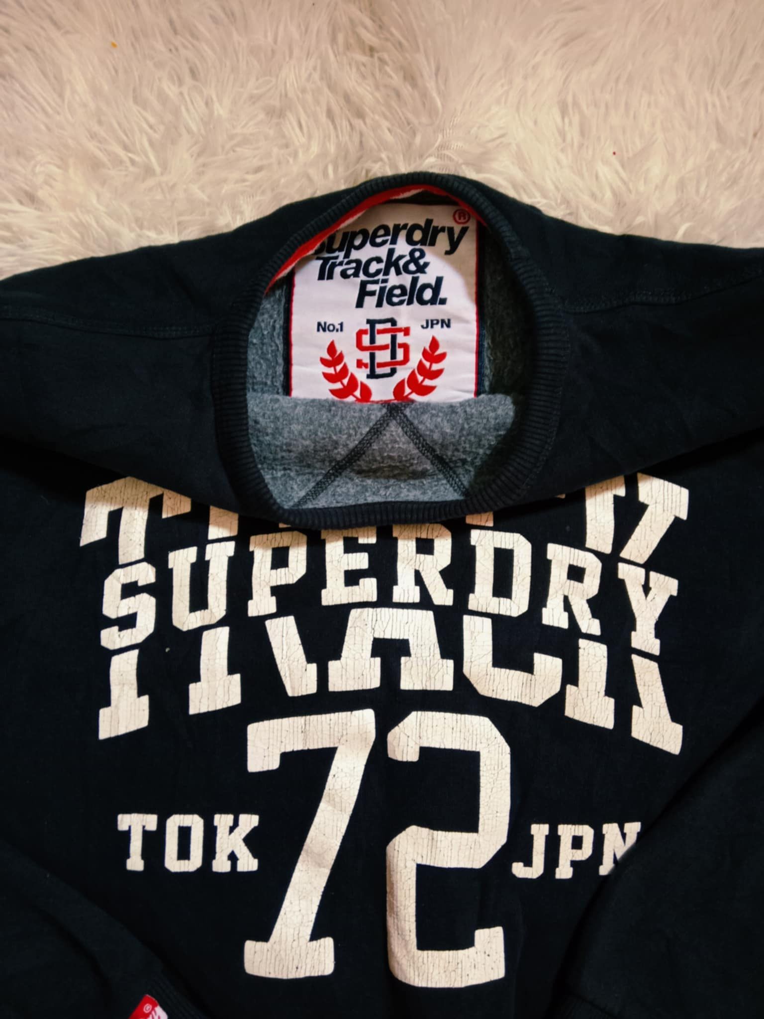 Superdry Vintage Superdry Track 72 Crewneck Sweatshirt Size US S / EU 44-46 / 1 - 4 Thumbnail