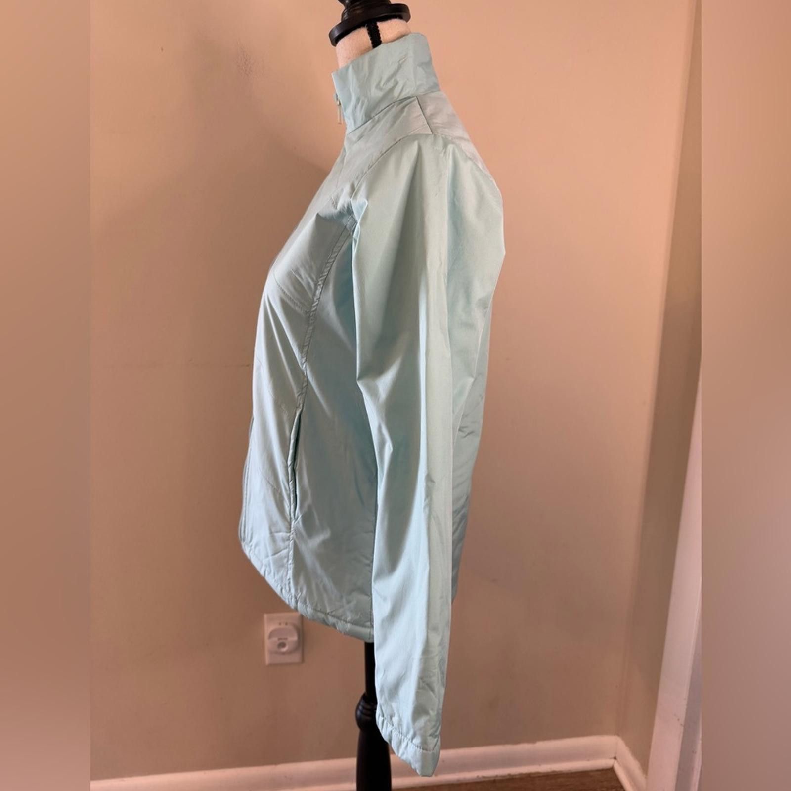 Other E-Nigi light mint blue green zip up lightweight jacket SZ M Size M / US 6-8 / IT 42-44 - 3 Thumbnail