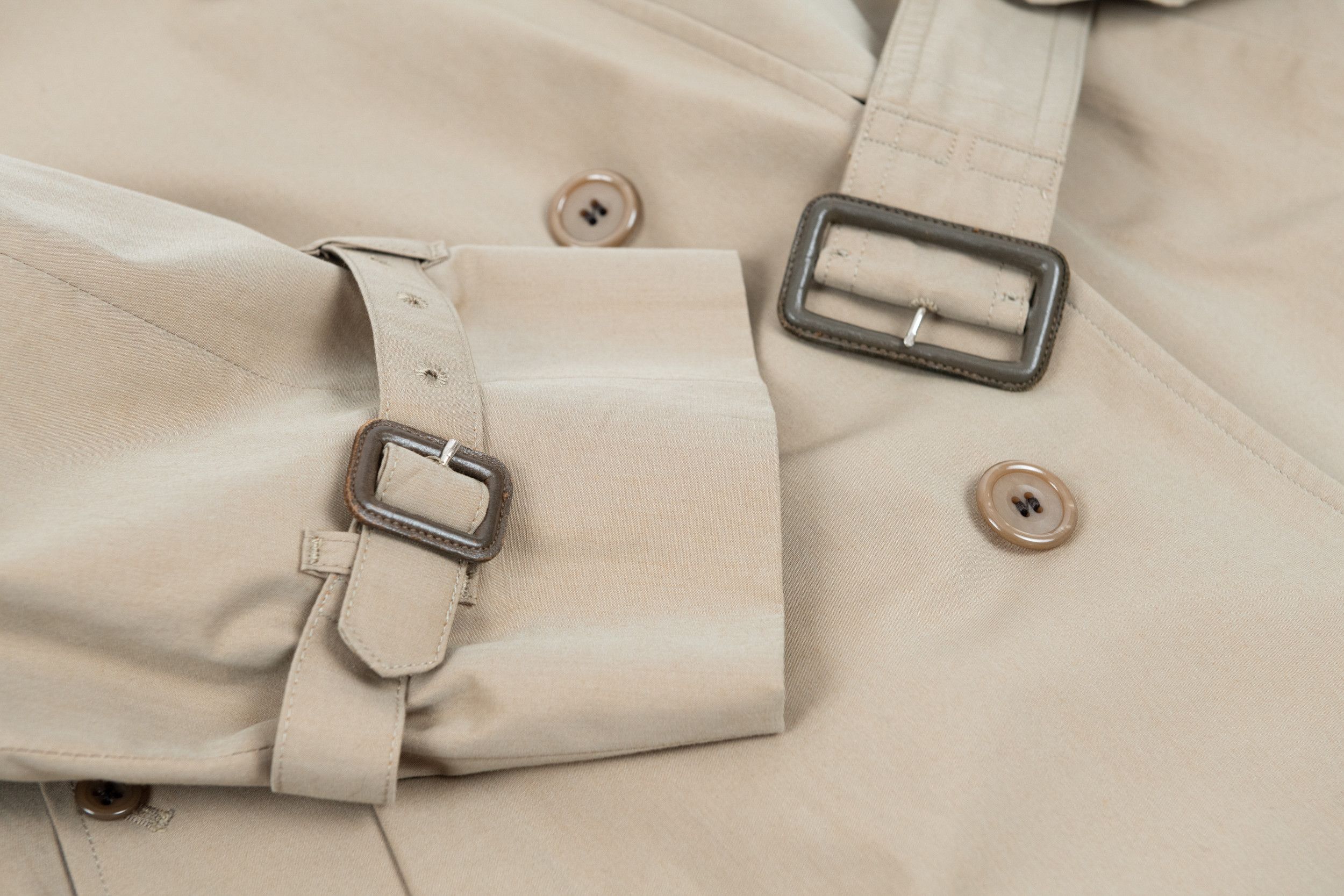 Aquascutum Aquascutum Khaki Brown Trench Coat US 42 EU 52 Size US L / EU 52-54 / 3 - 5 Thumbnail