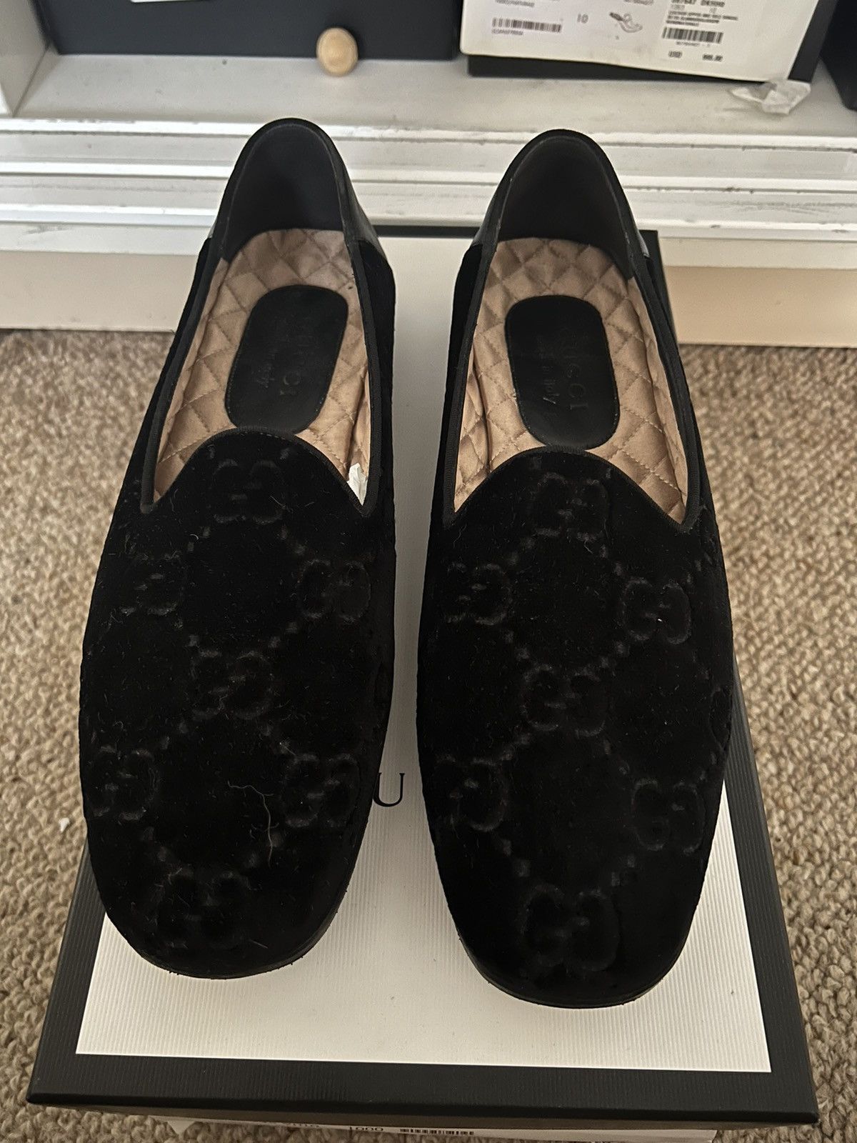 Paolo Gucci Gucci GG Velvet loafer Size US 9.5 / EU 42-43 - 1 Thumbnail