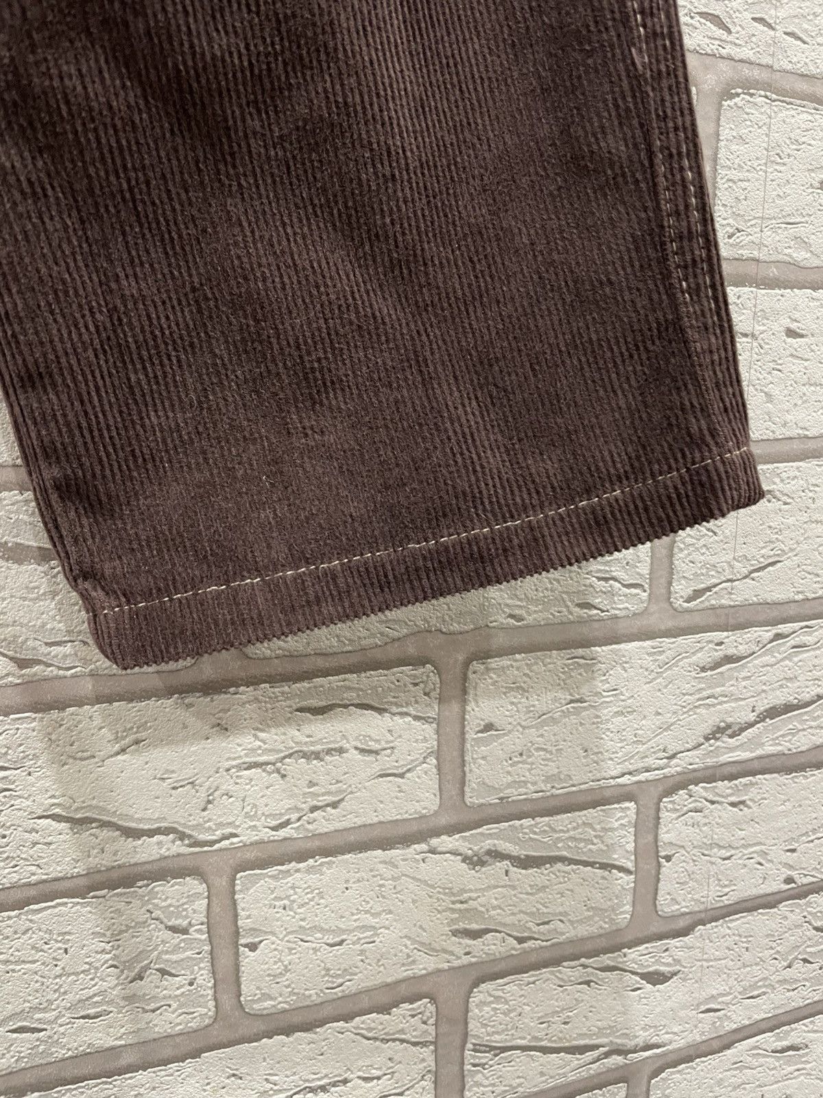 Jean Paul Gaultier RARE Vintage 90s Jean Paul Gaultier Jeans Velvet Brown Pants Size US 30 / EU 46 - 22 Thumbnail