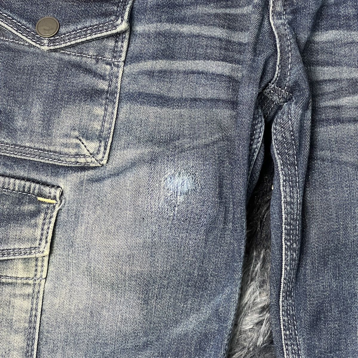 HIDEAWAYS HideAways Nicole Denim MultiPocket Cargo Pants Size US 31 - 6 Thumbnail