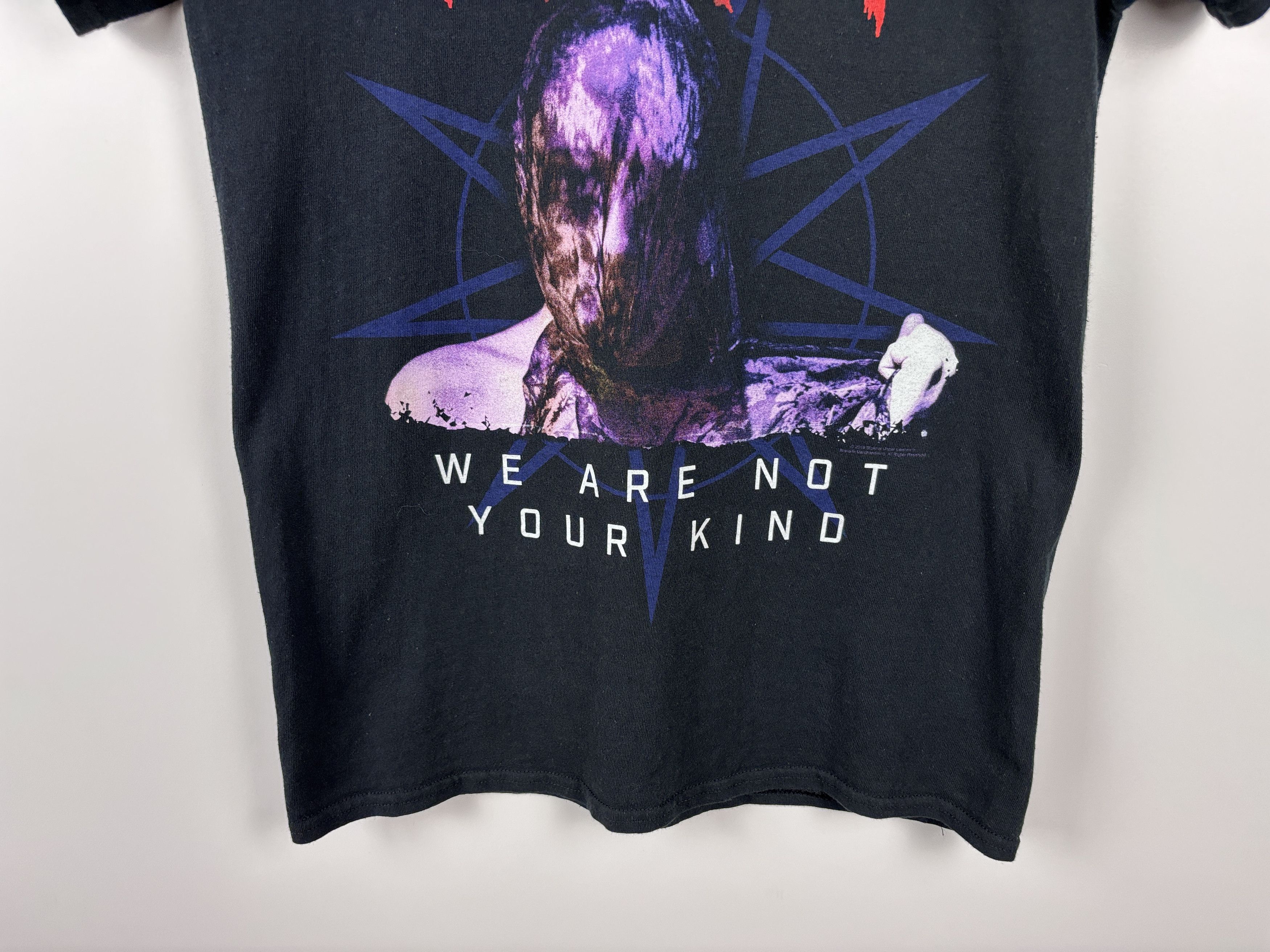 Slipknot × Vintage Slipknot We Are Not Your Kind Tour 2019 T-Shirt Size ~S-M Size S / US 4 / IT 40 - 3 Thumbnail