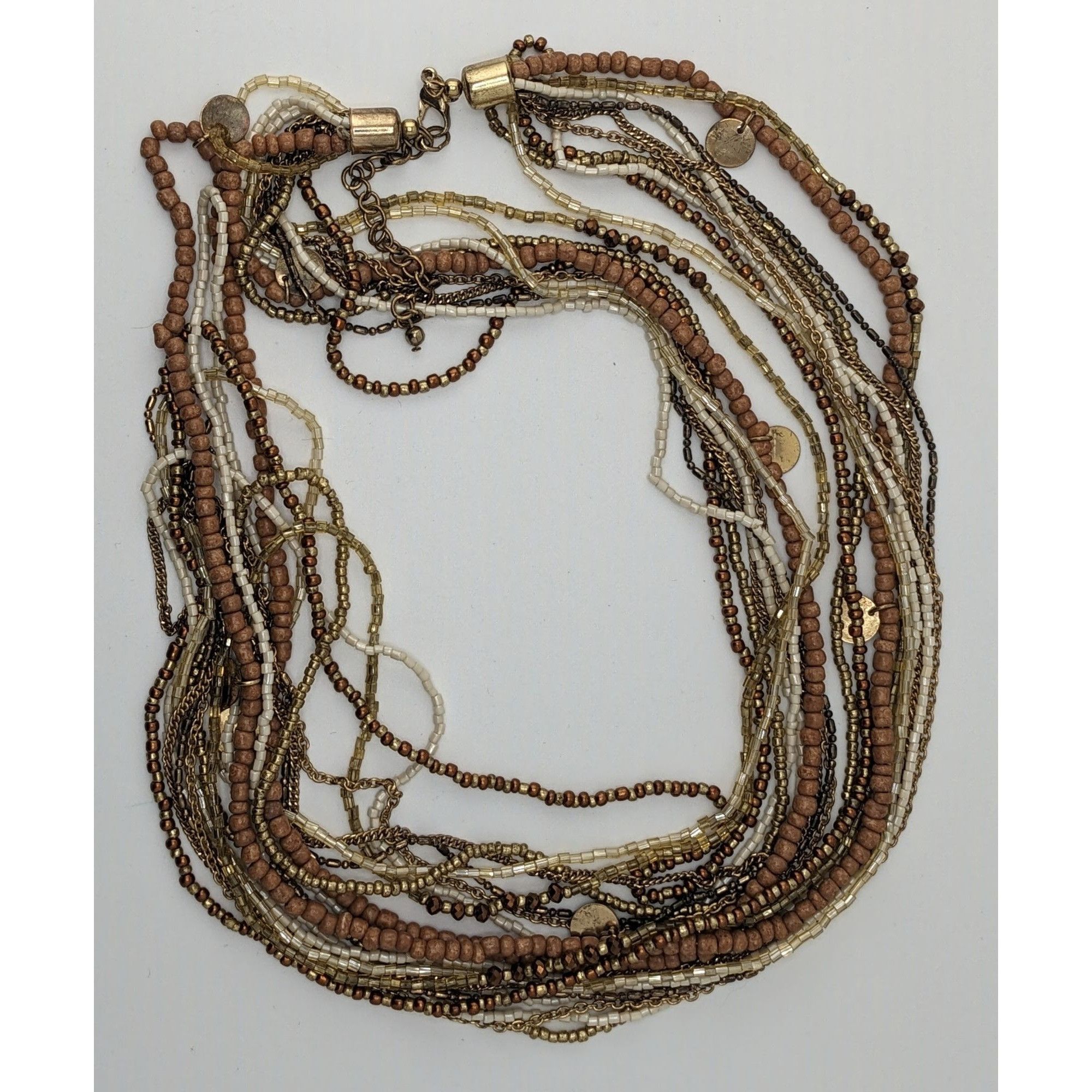 Other Vintage Bohemian Multi-Strand Beaded Necklace Size ONE SIZE - 5 Thumbnail