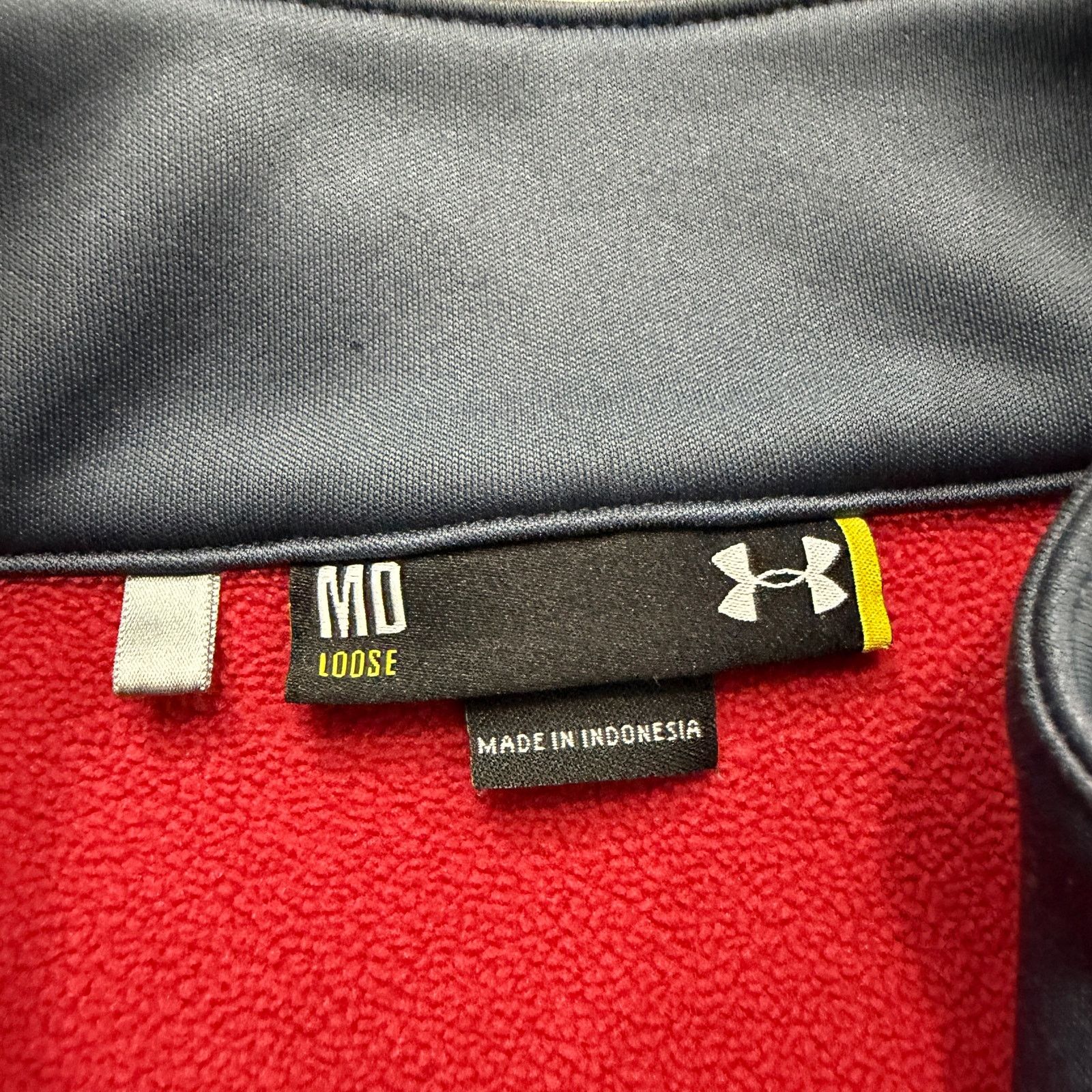Under Armour Under Armour Vest Men's Medium Gray Red Bucks Run Golf Club Size US M / EU 48-50 / 2 - 5 Thumbnail