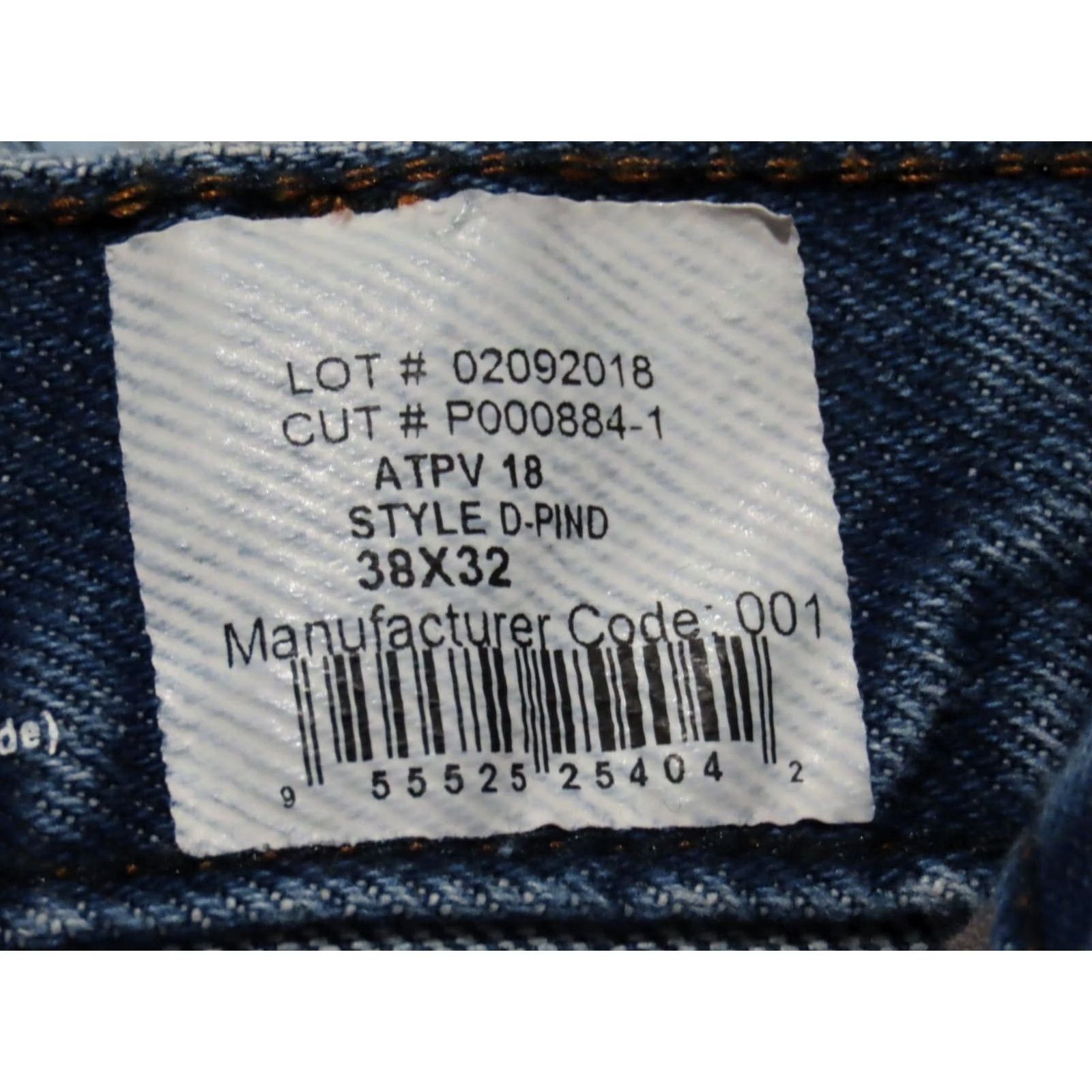 Vintage VINTAGE LAPCO Jeans FR Work Jeans 38x32 Blue Flame-Resistant Regular Mens 5-Pocket Straight Cotton Denim Zip Belt Loops Medium Wash 2112 Cat 2 Worn Size US 38 / EU 54 - 7 Thumbnail