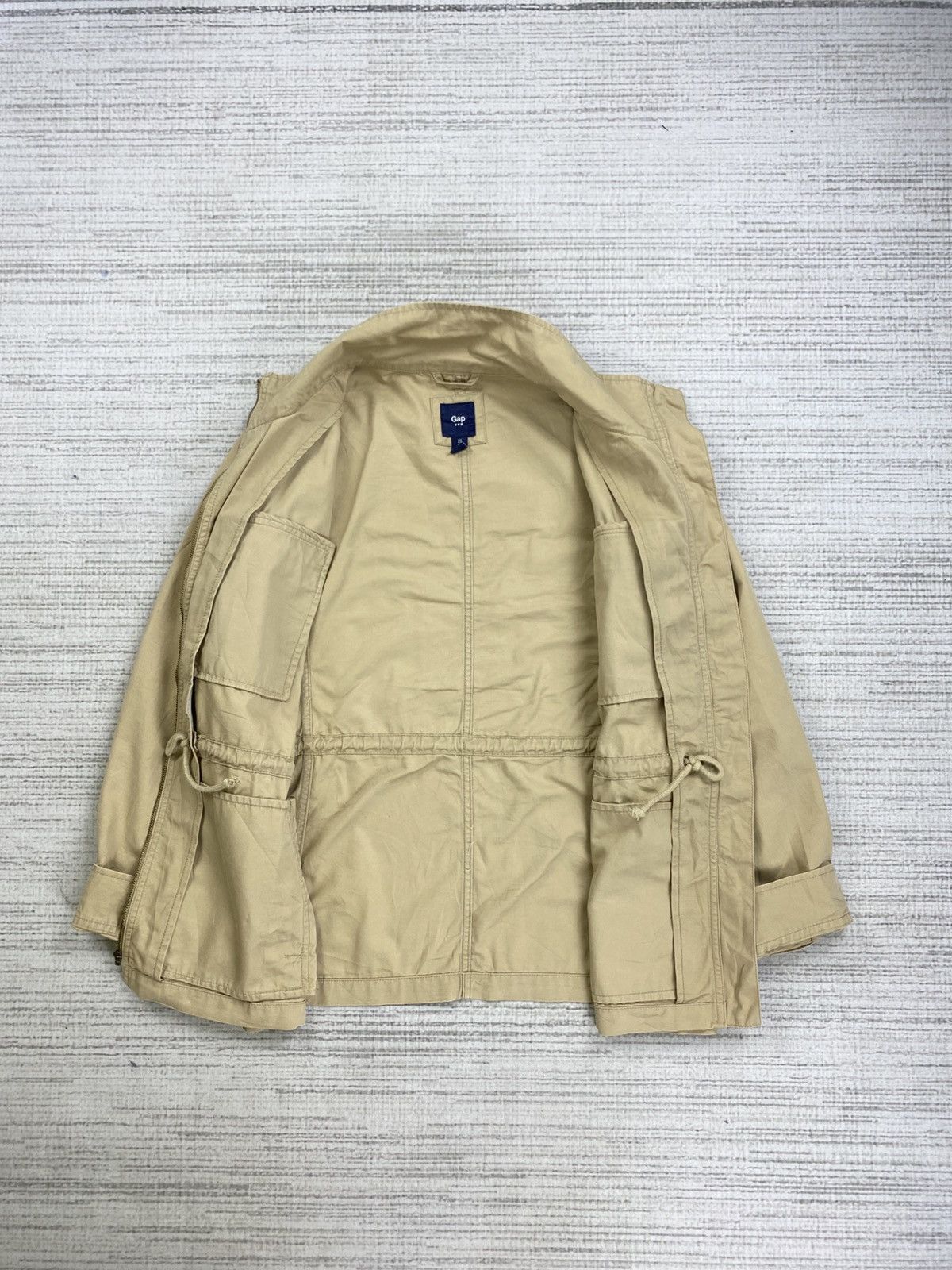 Gap × Japanese Brand Vtg GAP Nice Petite Cotton Utility Multipocket Jacket Size US M / EU 48-50 / 2 - 6 Thumbnail