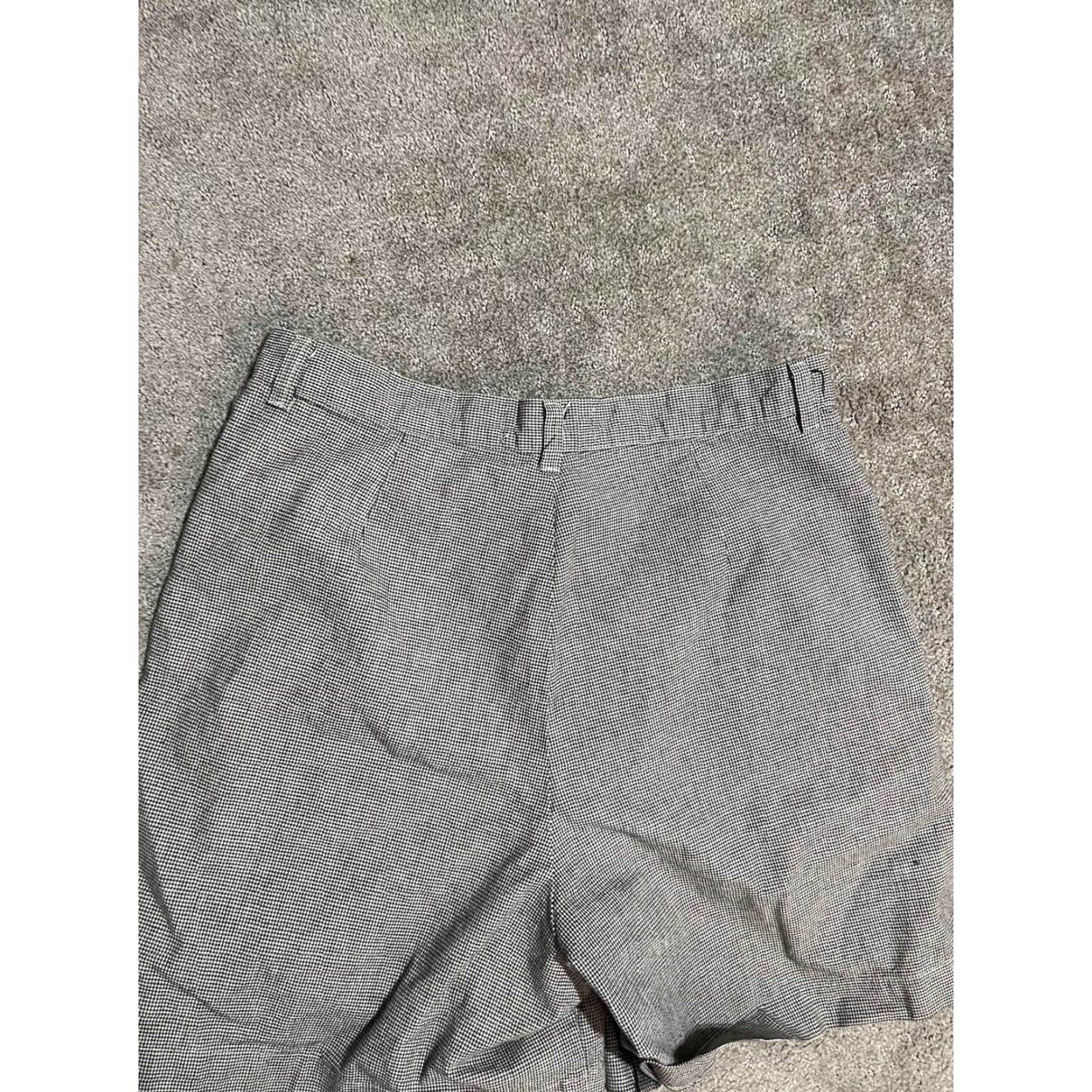 Lee VINTAGE Lee High-Waist Short Shorts Women 16P Plaid Cotton 90s Gingham Casual Size 30" / US 8 / IT 44 - 2 Thumbnail